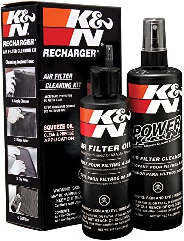 K&N Air Filter Cleaning Kit Luftfilter Reinigungsset Air Filter Oil +Cleaner Set