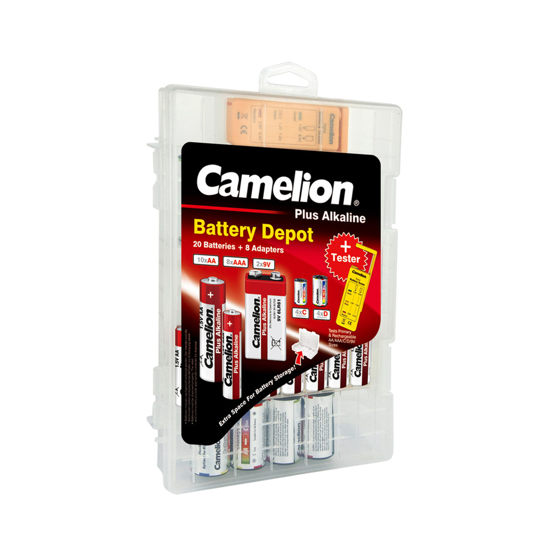 Camelion Plus Alkaline Batterien Familienbox 29tlg