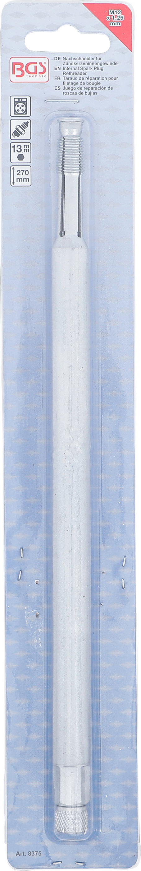 BGS Nachschneider für Zündkerzeninnengewinde | M12 x 1,25 mm