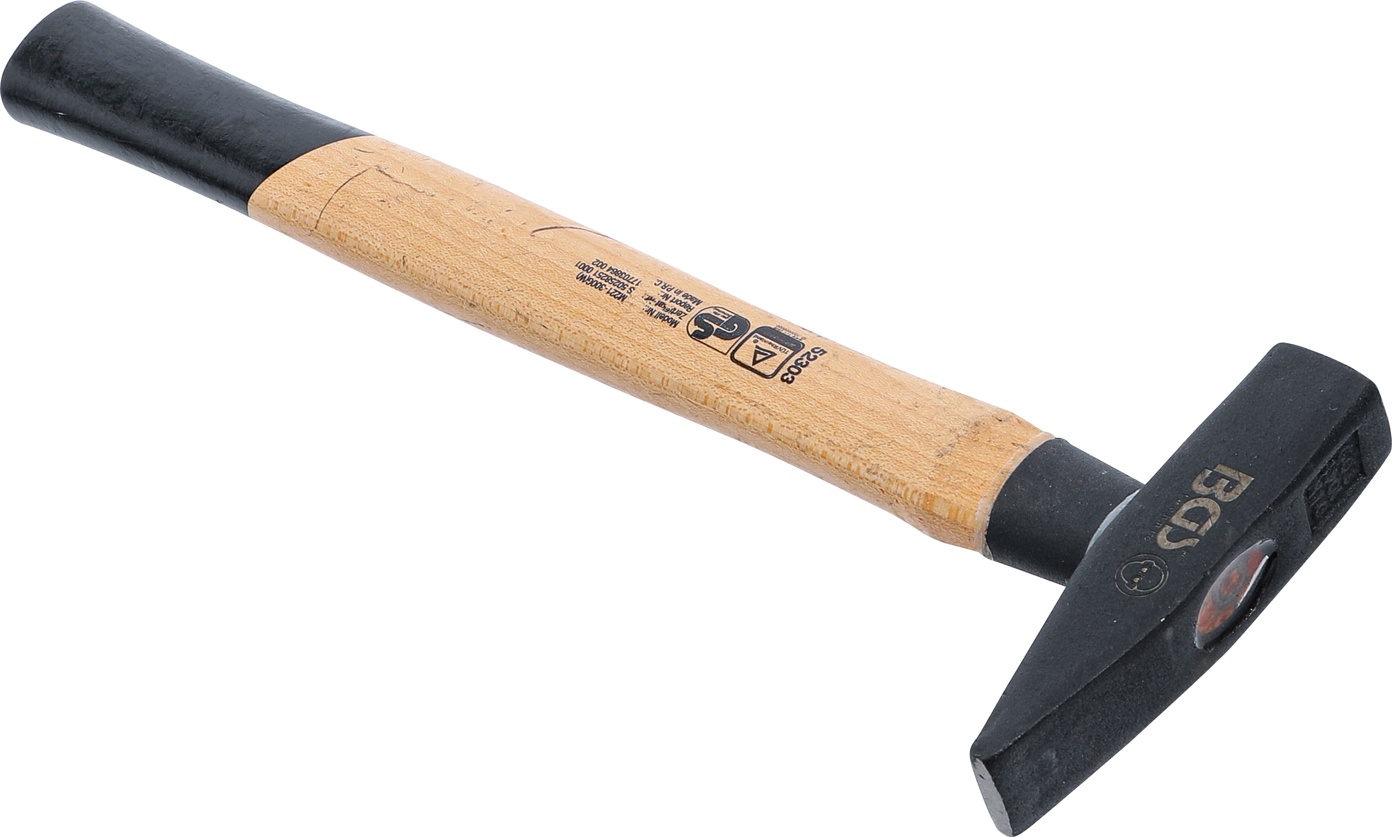 BGS Schlosserhammer | Hickory-Stiel | DIN 1041 | 300 g