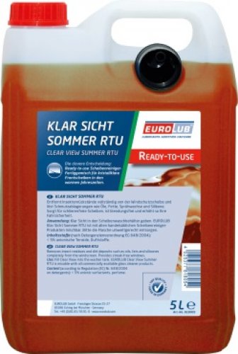 Eurolub Klar Sicht Sommer RTU Marille Ready To Use Fertigmischung 5 Liter