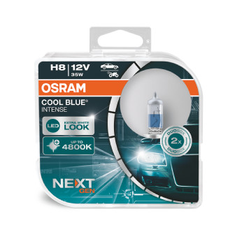 Osram 64212 H8 Cool Blue Intense Next Generation 12V 35W Autolampe 2er Set