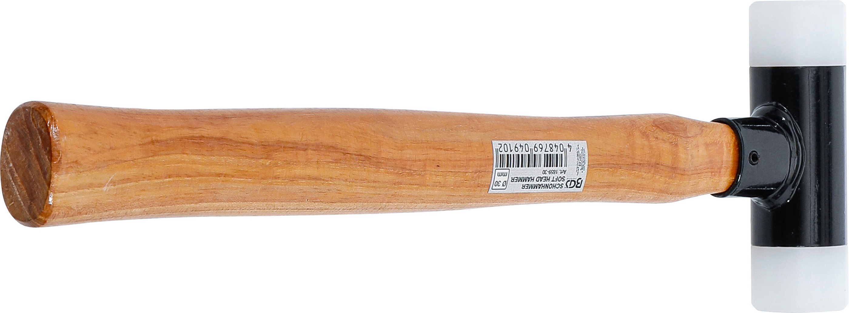 BGS Schonhammer | Hickory-Stiel | rückschlagfrei | Ø 30 mm | 300 g