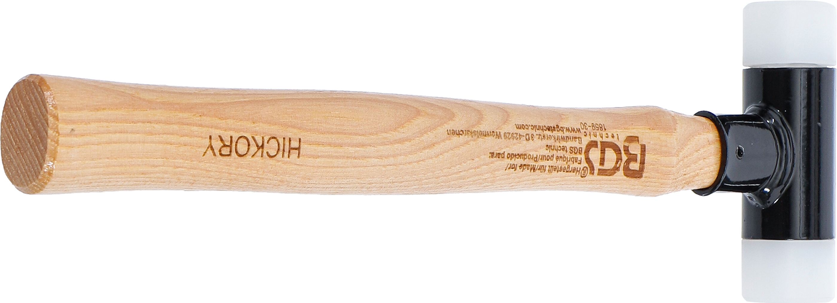 BGS Schonhammer | Hickory-Stiel | rückschlagfrei | Ø 30 mm | 300 g