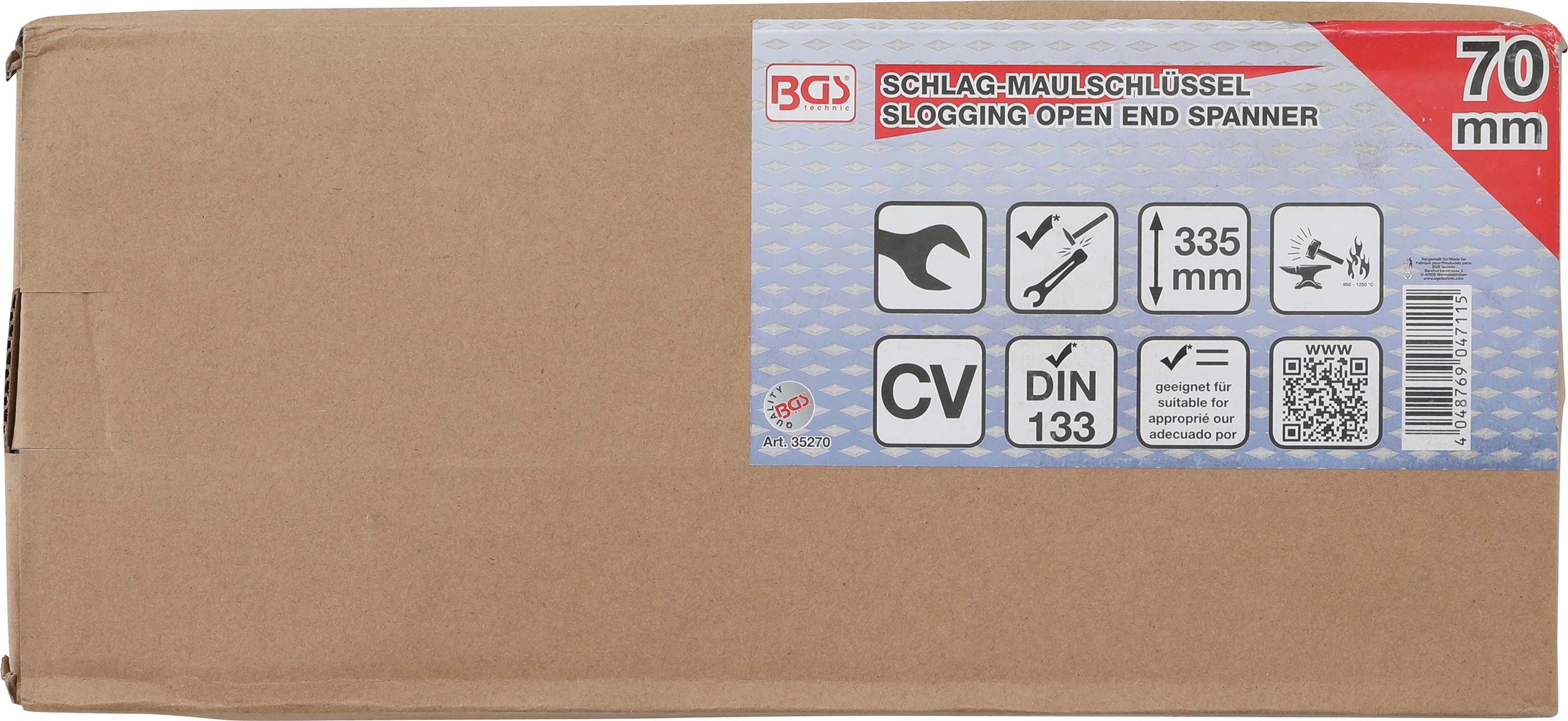 BGS Schlag-Maulschlüssel | SW 70 mm