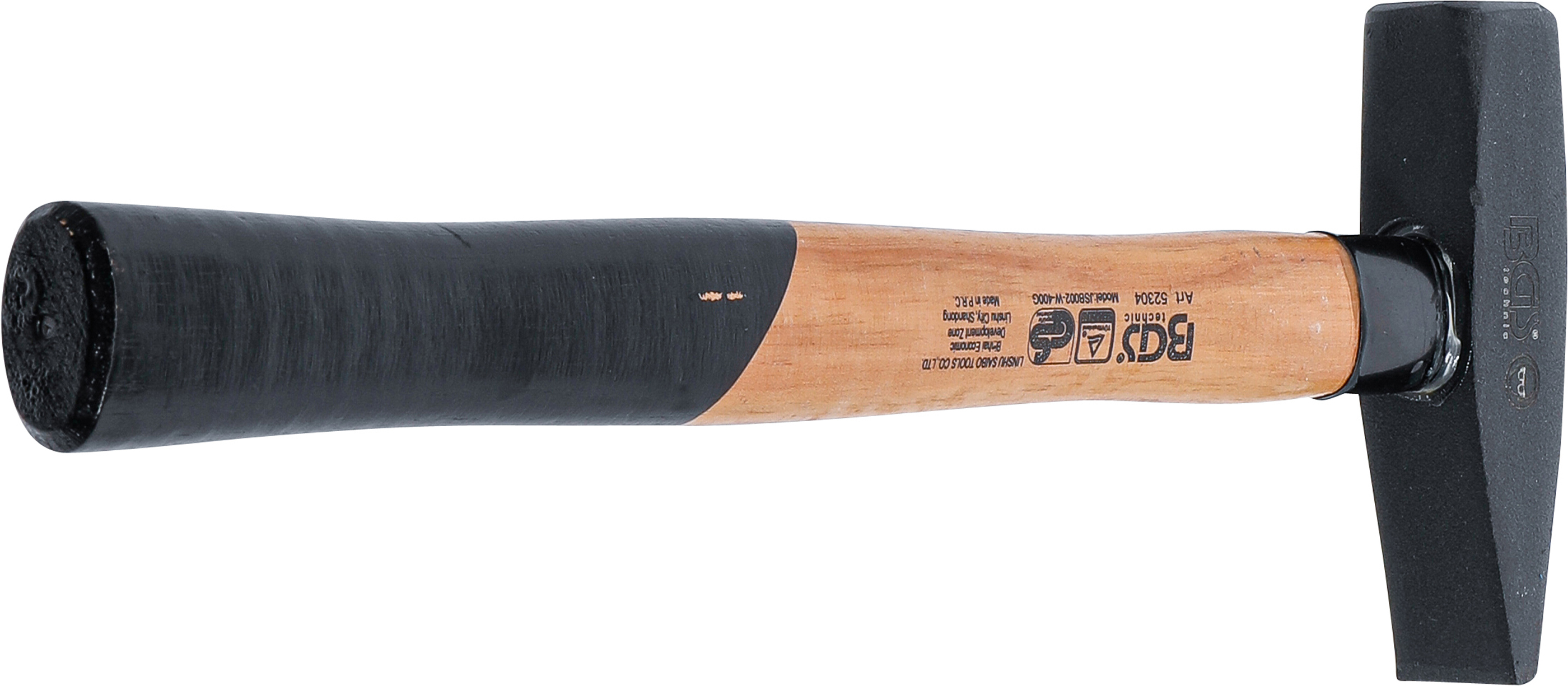 BGS Schlosserhammer | Hickory-Stiel | DIN 1041 | 400 g