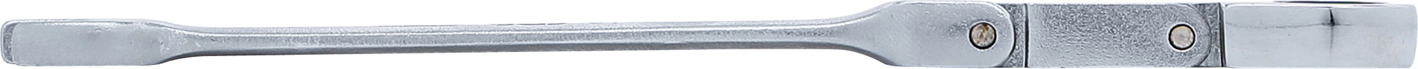 BGS Doppelgelenk-Ratschenring-Maulschlüssel | abwinkelbar | SW 8 mm