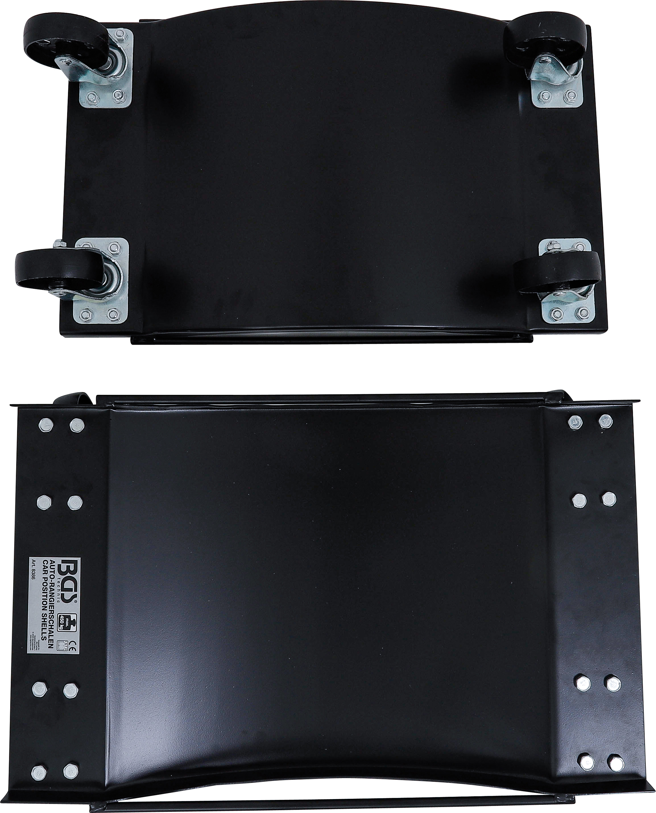 BGS Auto-Rangierschalen | 1 Paar | 450 kg