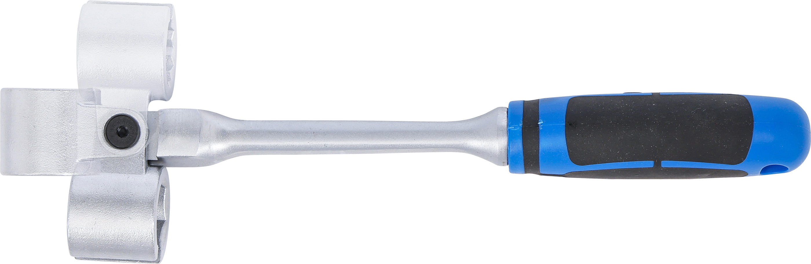 BGS Spezial-Ringschlüssel für Lambdasonden, kippbar, mit Griff | SW 22 mm