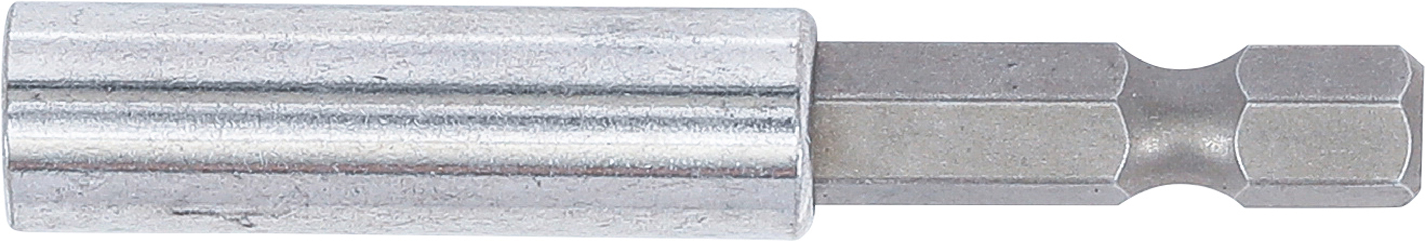 BGS Magnetischer Bithalter | Abtrieb Außensechskant 6,3 mm (1/4") | 60 mm