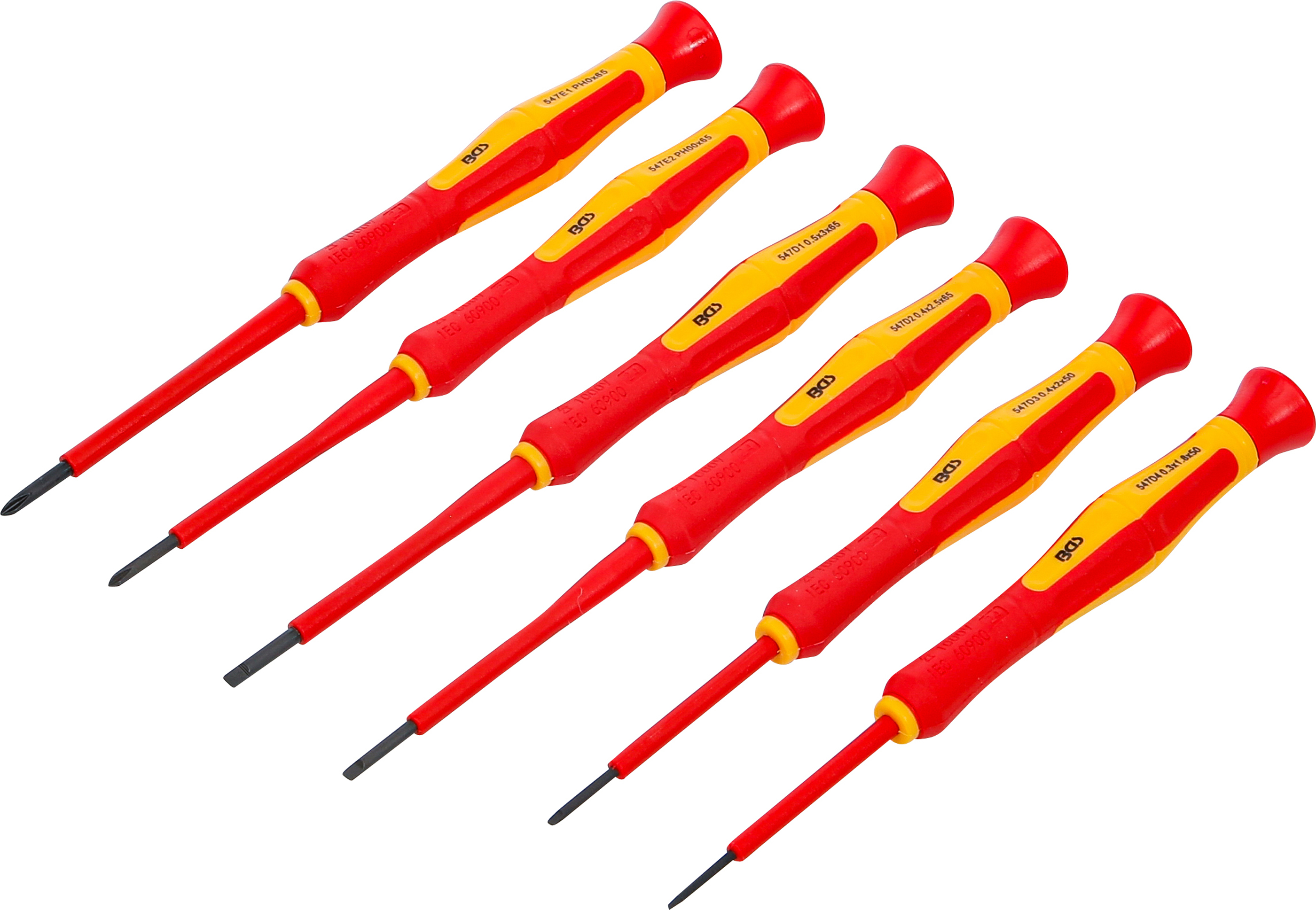 BGS VDE-Präzisions-Schraubendreher-Satz | 6-tlg.