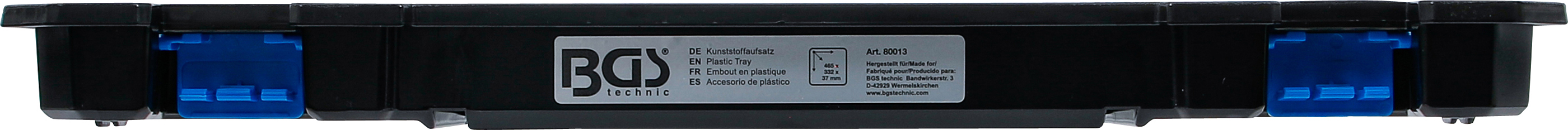 BGS Kunststoffaufsatz | für Systemkoffer