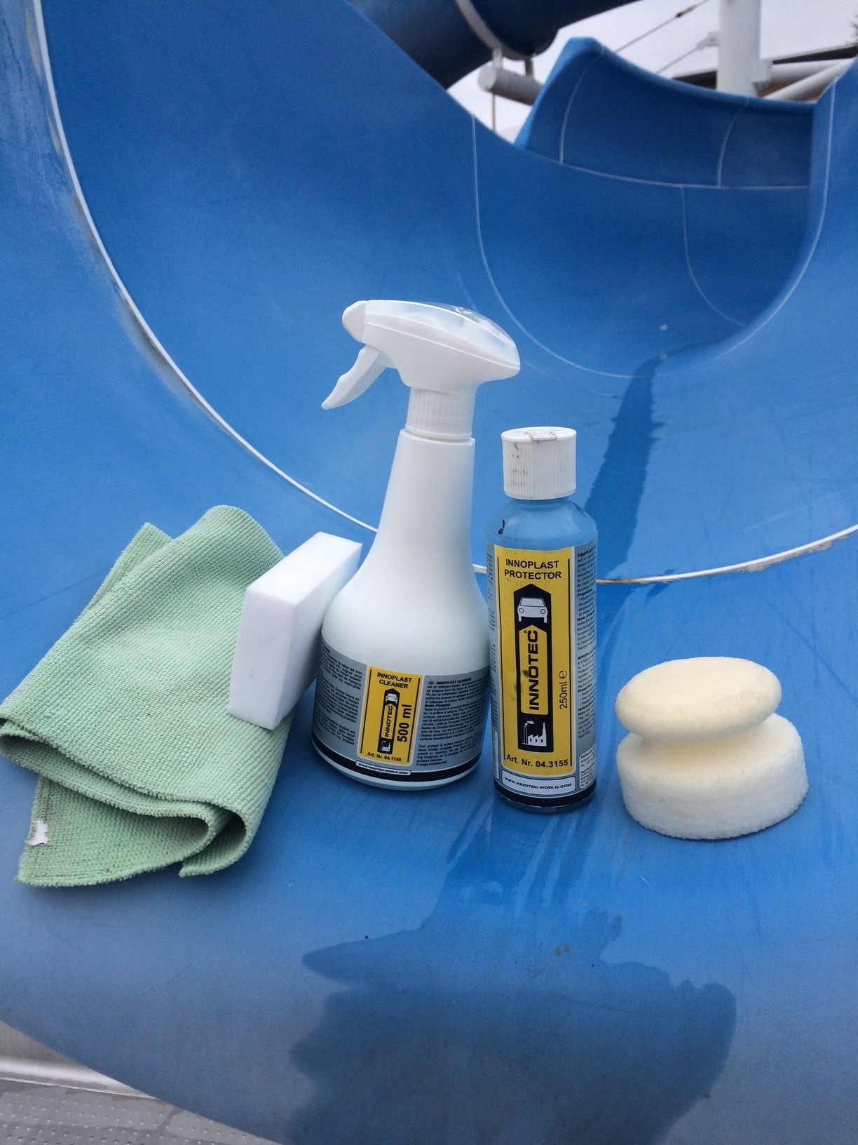 Innotec Innoplast Protector Kunststoff Alupflege Oberflächenschutz 250 ml