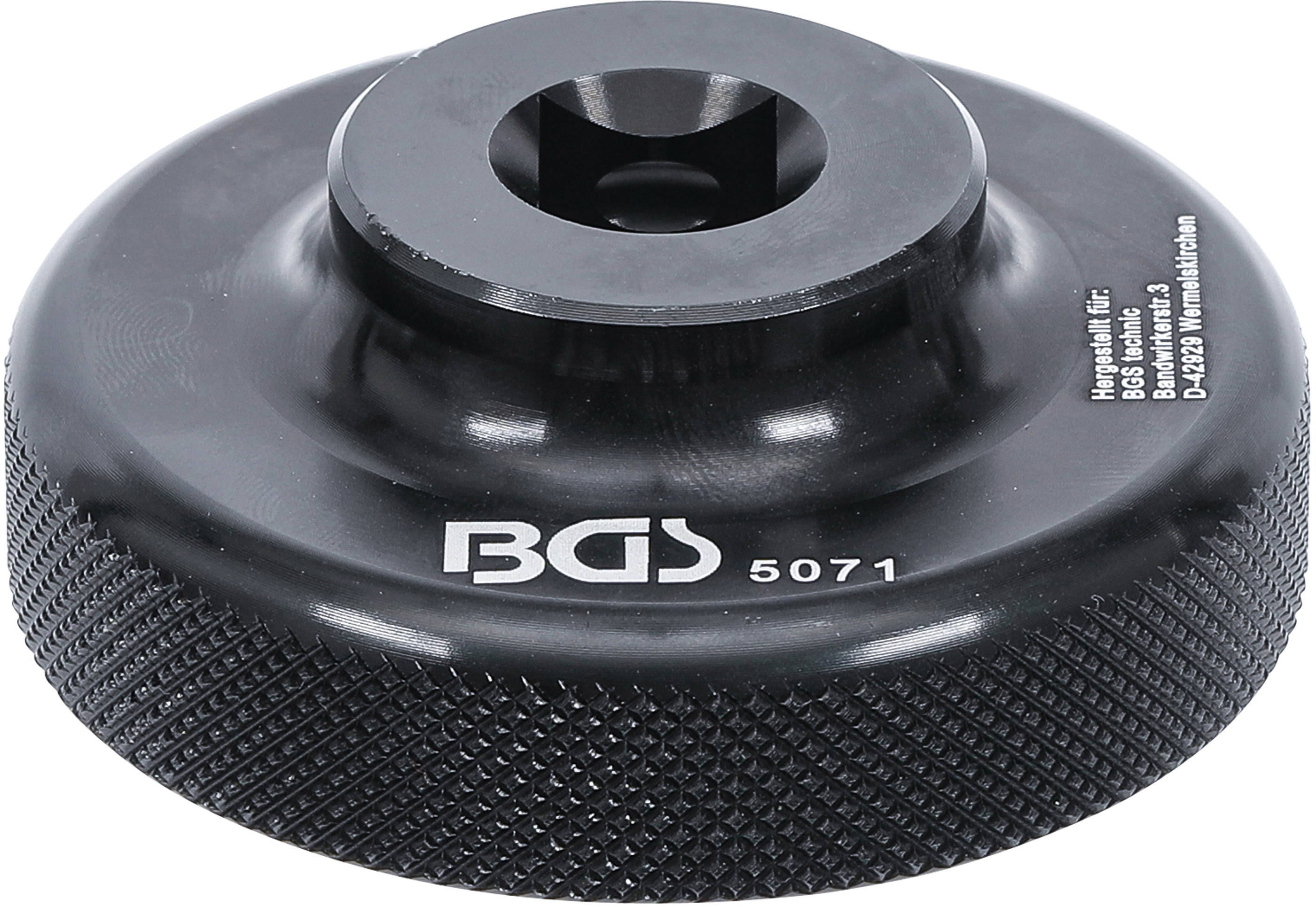 BGS Kraft-Steckschlüssel-Einsatz Sechskant / Zwölfkant | 12,5 mm (1/2") | für Ducati Radbefestigung | SW 28 / 55 mm