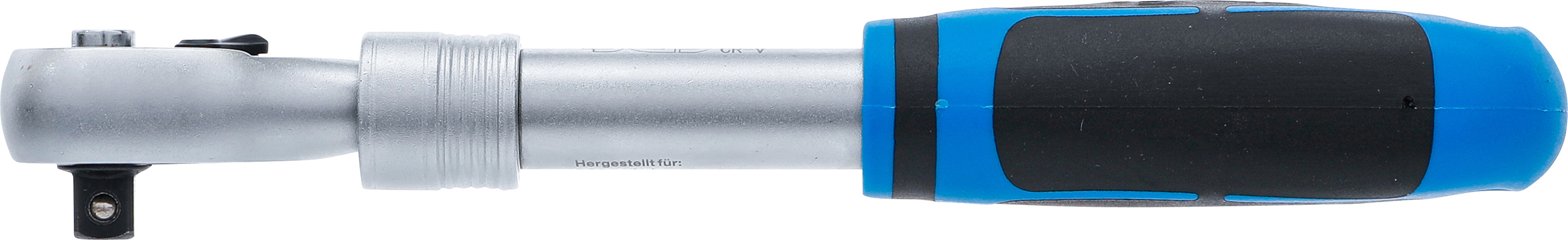 BGS Umschaltknarre, ausziehbar | Abtrieb Außenvierkant 10 mm (3/8") | 240 - 345 mm