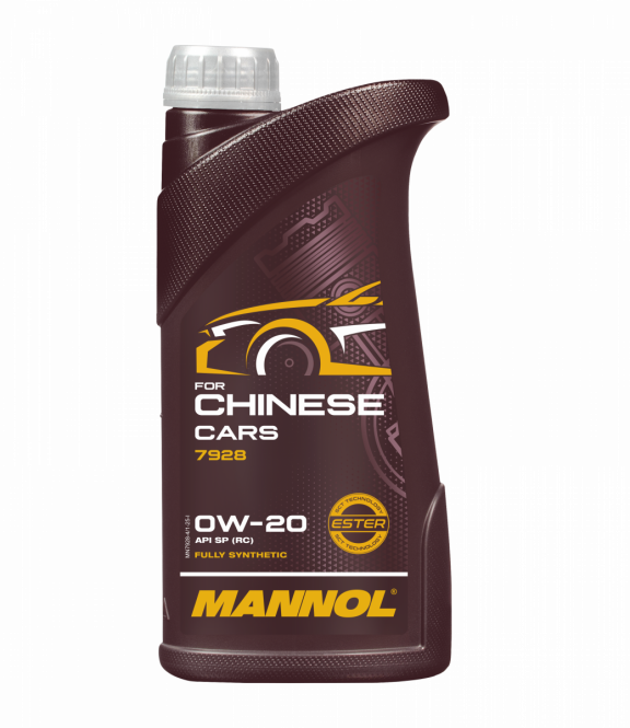 0W-20 Mannol 7928 for Chinese Cars Motoröl 1 Liter