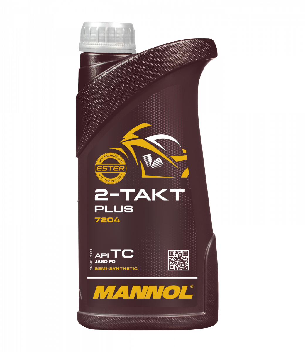 Mannol 2-Takt Plus 7204 Zweitakt Motoröl teilsynthetisch 1 Liter