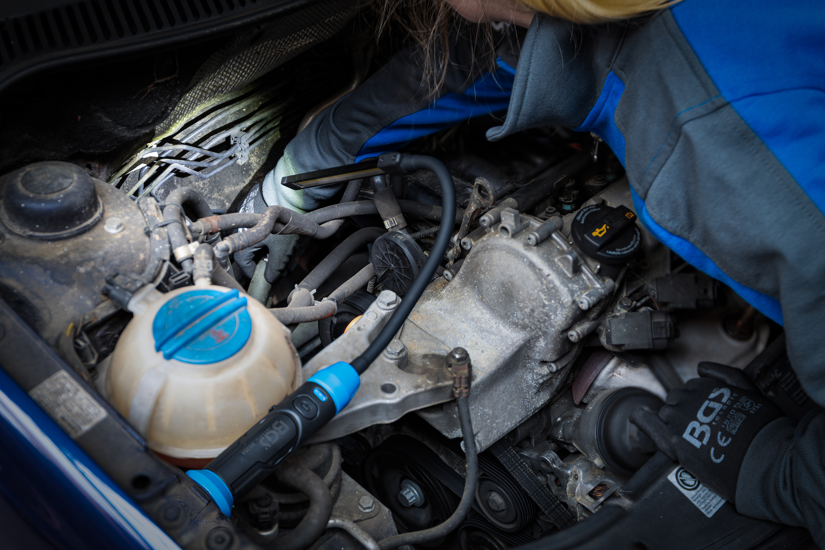 BGS COB-LED Werkstatt-Inspektionsleuchte | mit Schwanenhals