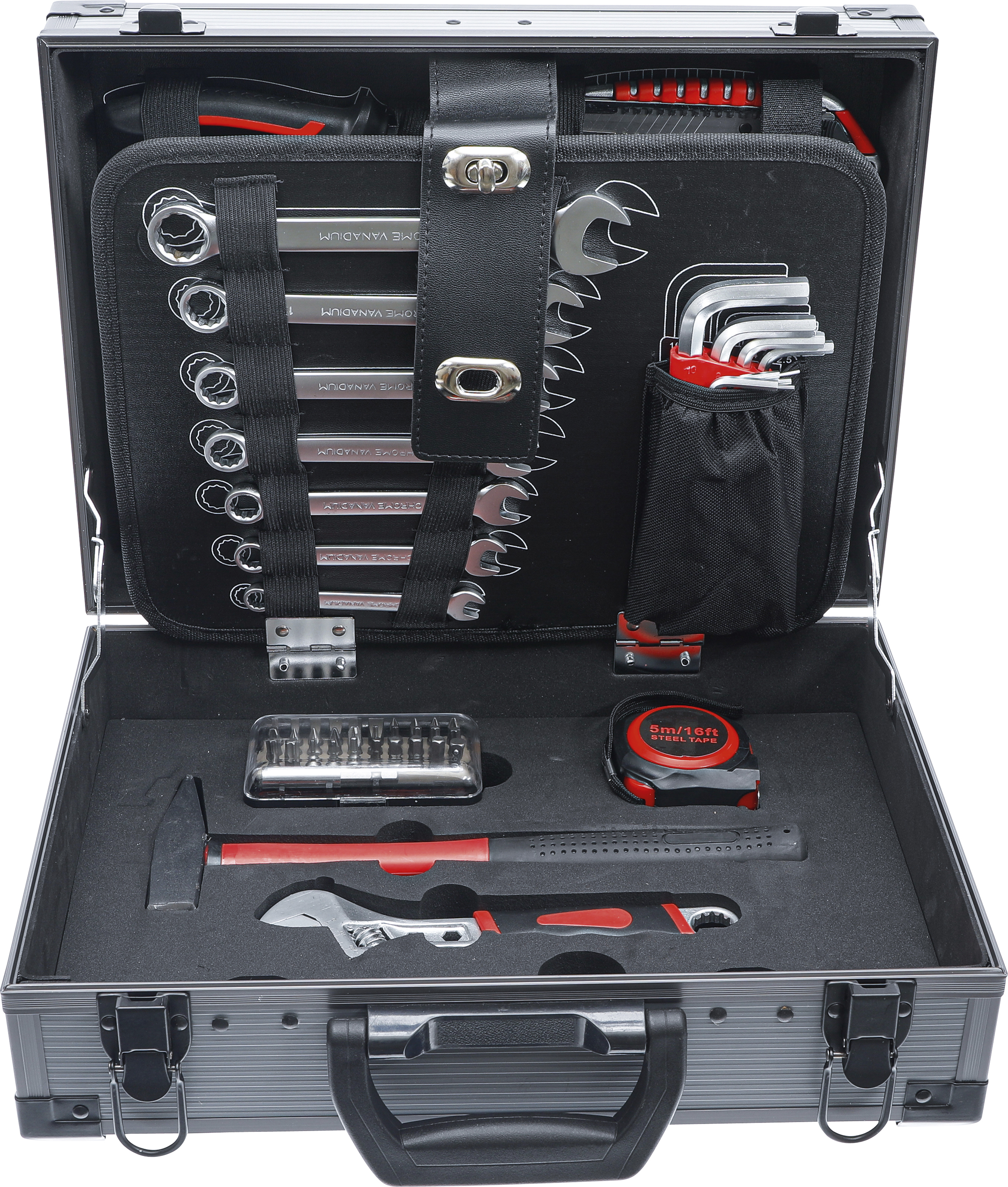BGS Werkzeug-Satz im Alukoffer | mit 66 Werkzeugen