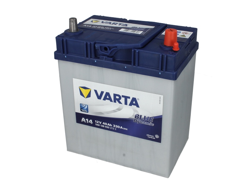 Starterbatterie VARTA  A14 Blue Dynamic Autobatterie 12V 40Ah 330A