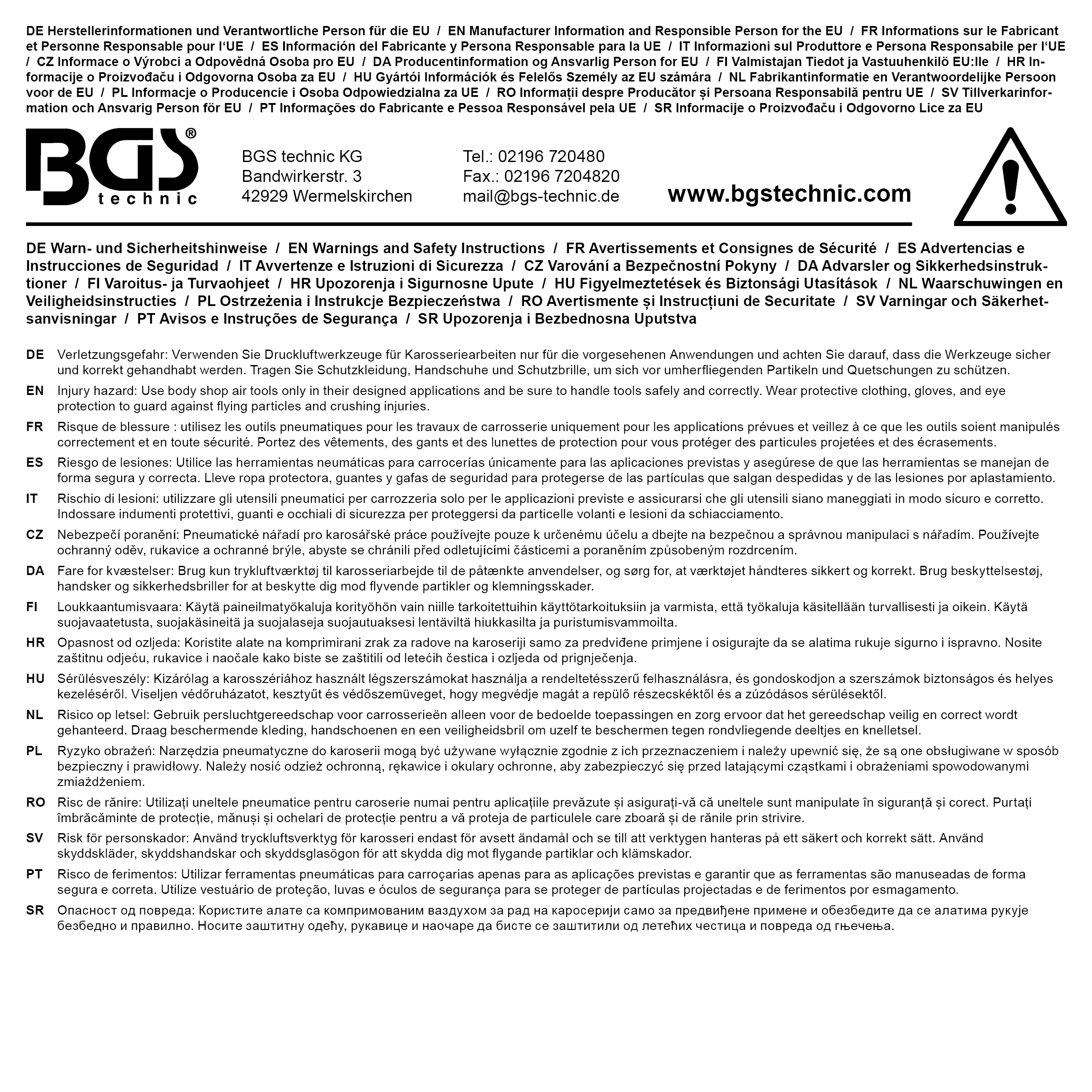 BGS Säbelsägeblatt-Satz | für Art. 70993, 74520 | 5-tlg.