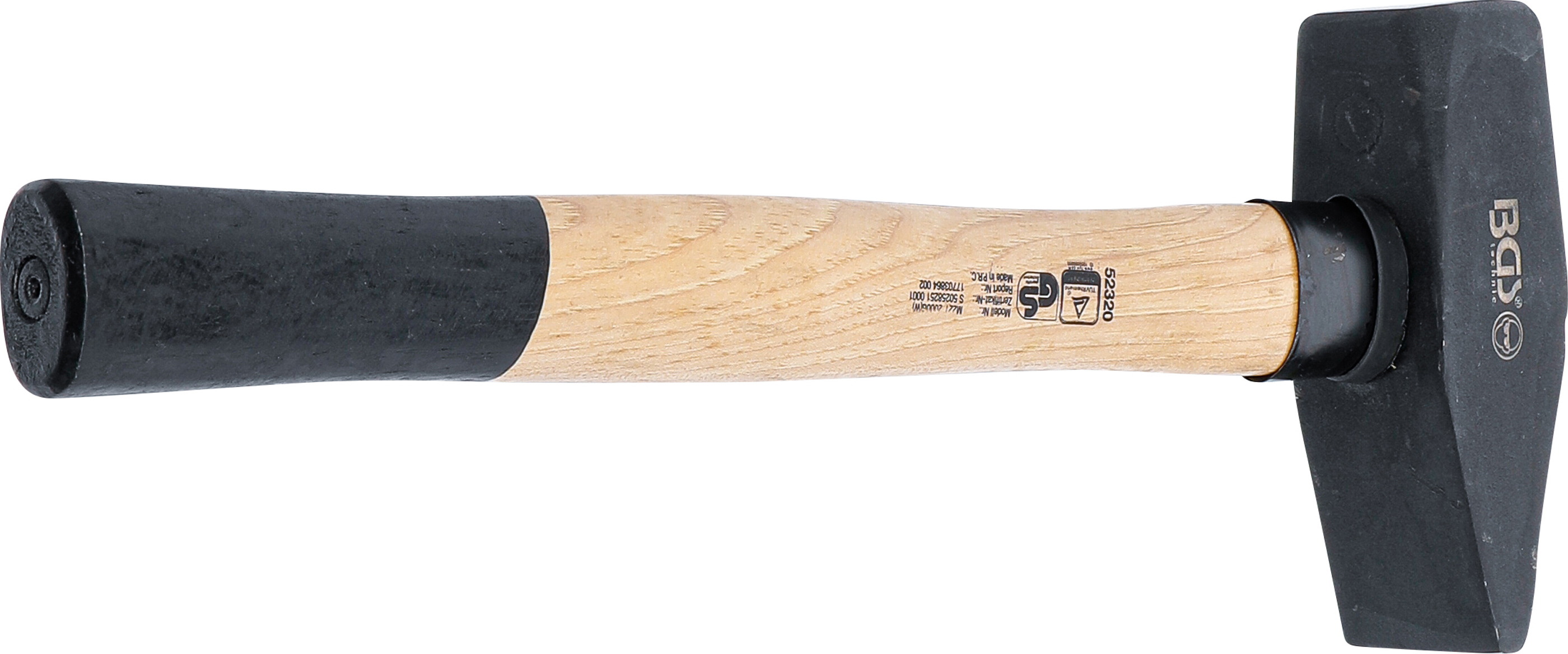 BGS Schlosserhammer | Hickory-Stiel | DIN 1041 | 2000 g