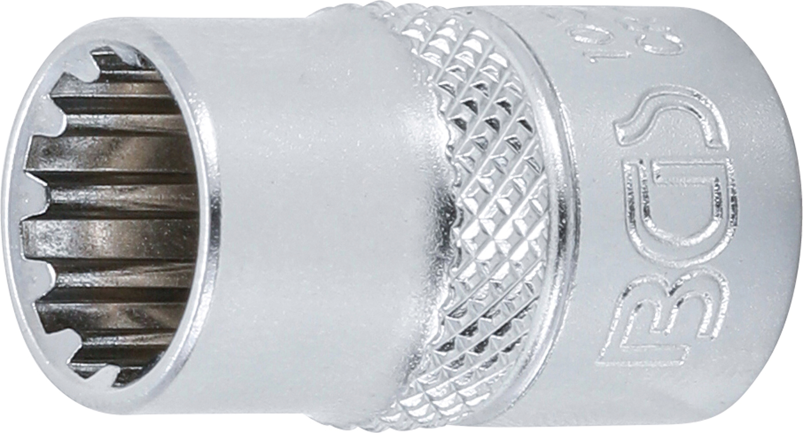 BGS Steckschlüssel-Einsatz Gear Lock | Antrieb Innenvierkant 10 mm (3/8") | SW 11 mm