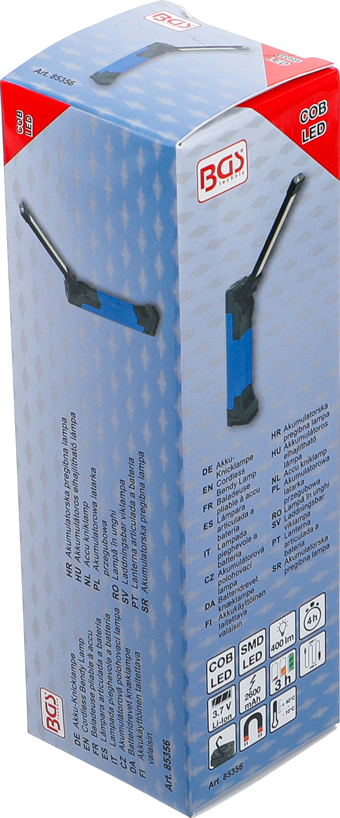 BGS Akku-Knicklampe | COB-LED | 4 W