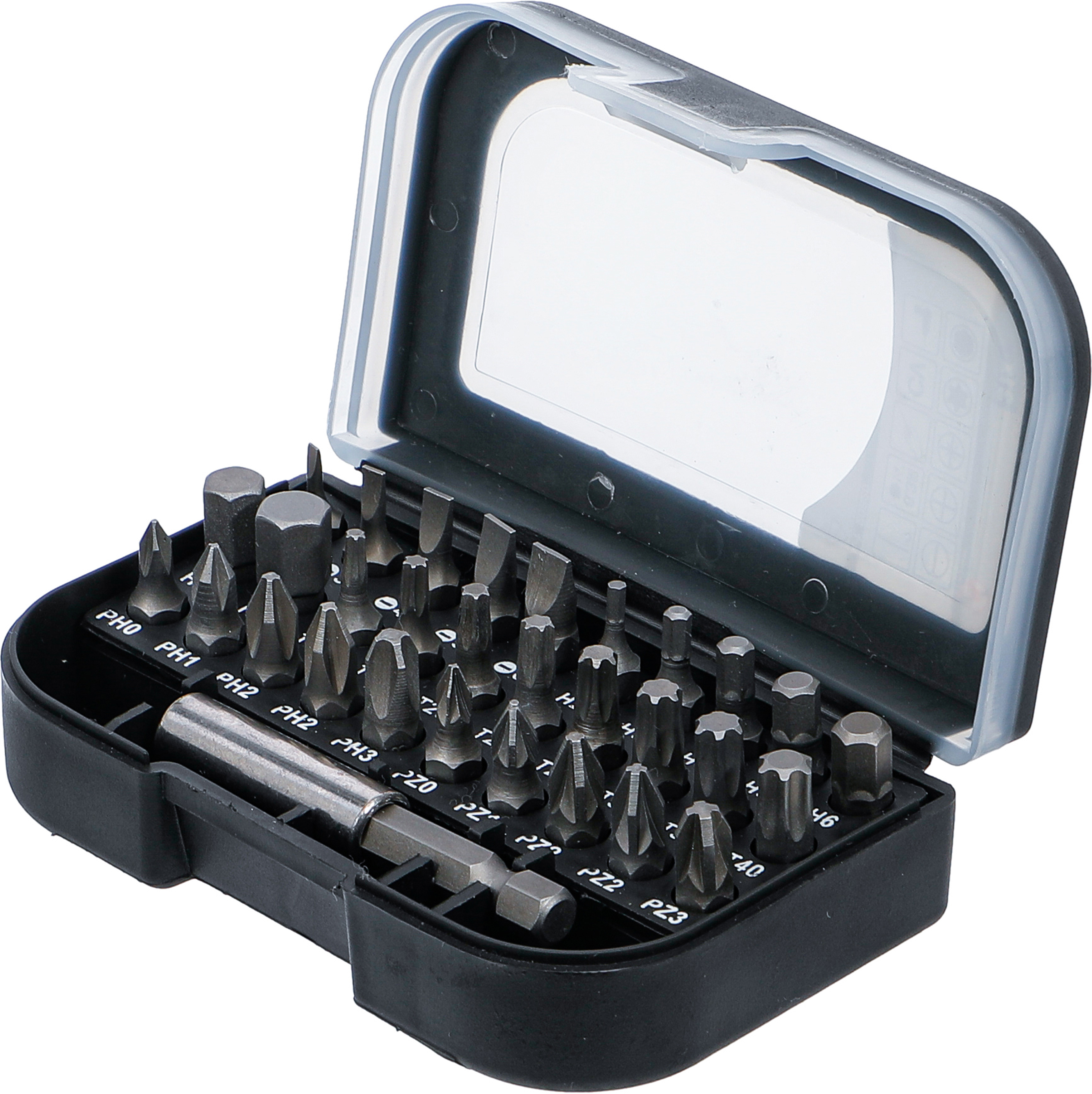 BGS Bit-Satz | Antrieb Außensechskant 6,3 mm (1/4") | 31-tlg.