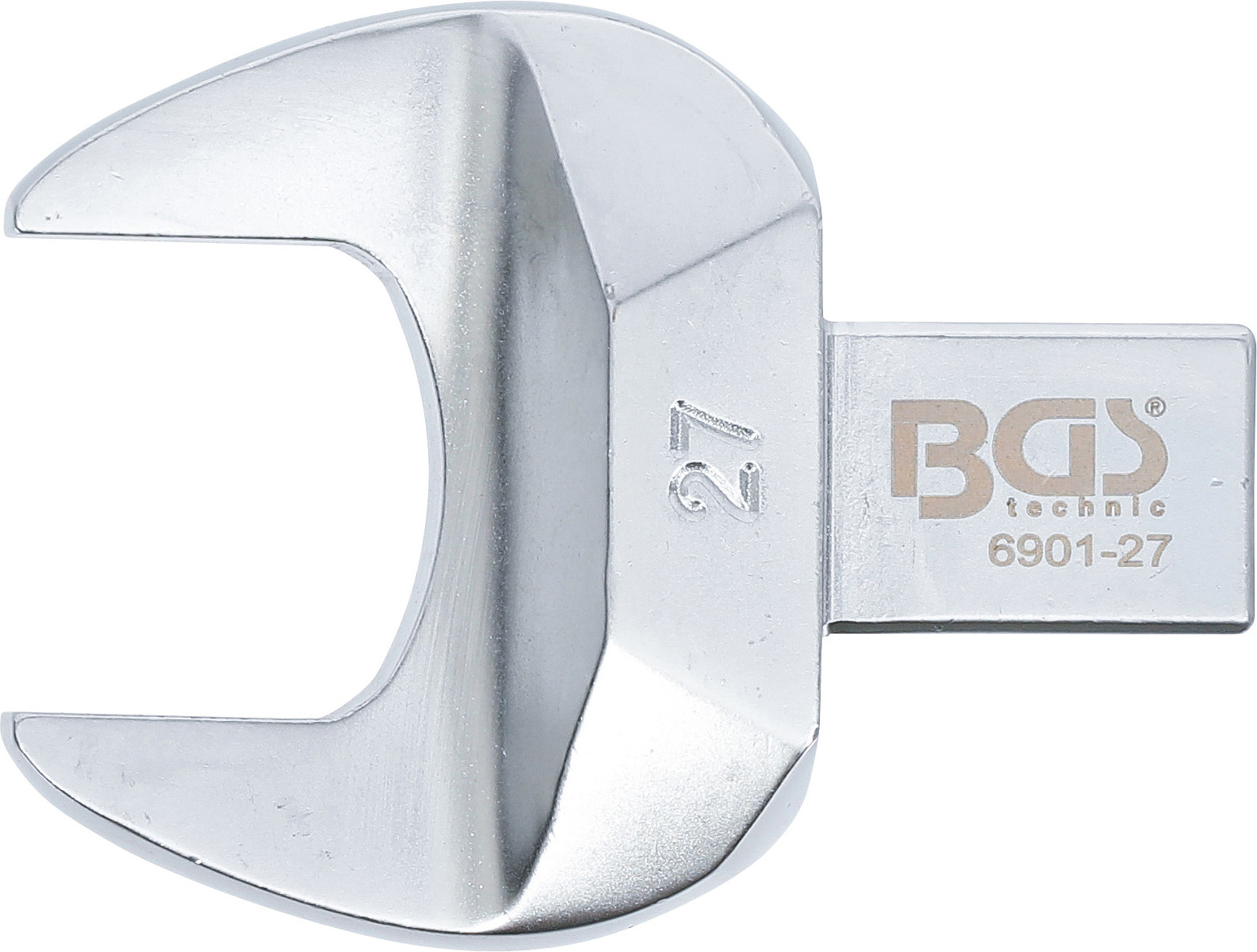 BGS Einsteck-Maulschlüssel | 27 mm | Aufnahme 14 x 18 mm