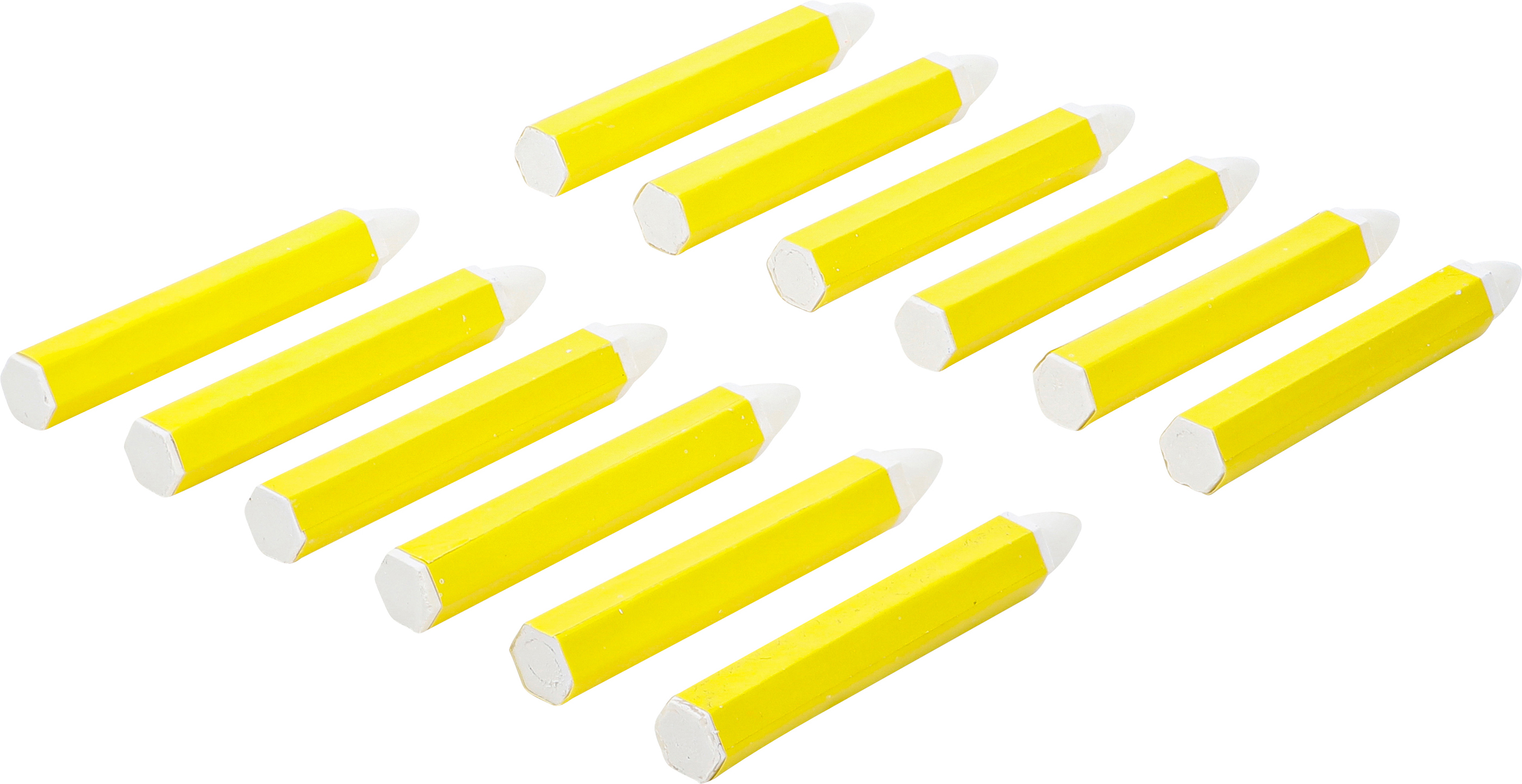 BGS Fettsignierstifte | weiß | 12 Stück