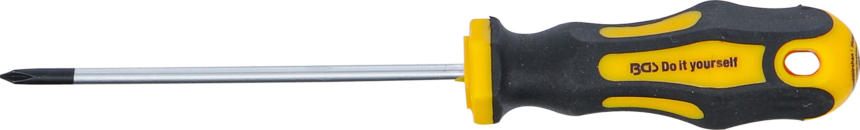 BGS Schraubendreher | Kreuzschlitz PH0 | Klingenlänge 80 mm