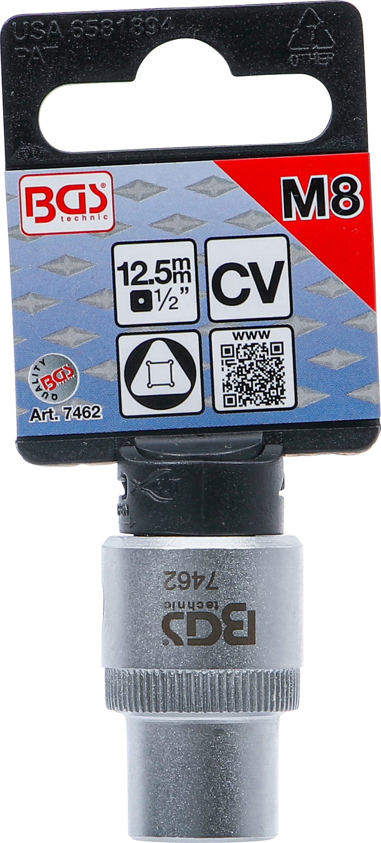 BGS Dreikant-Einsatz | M8 (12 mm)