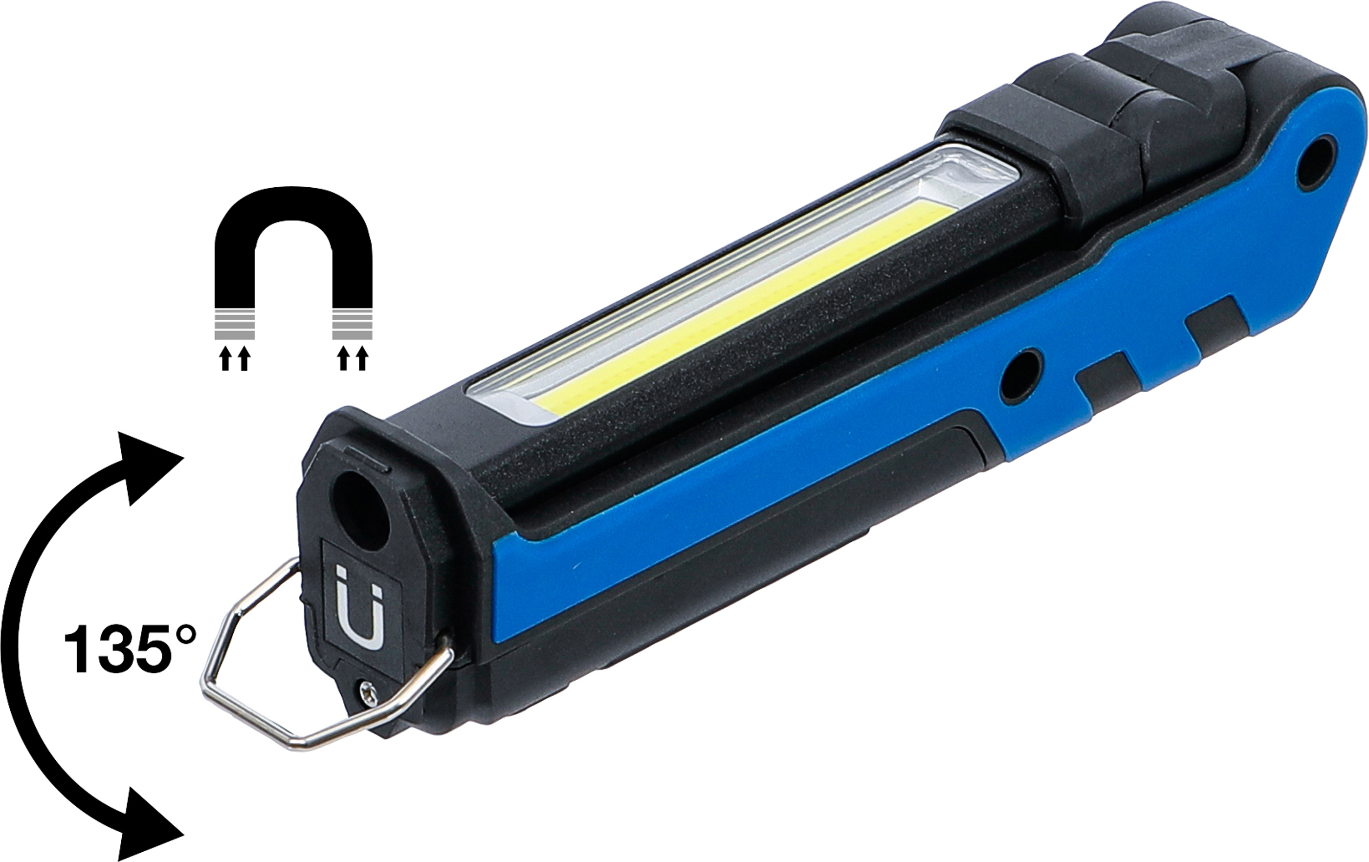 BGS Akku-Knicklampe | COB-LED | 5 W