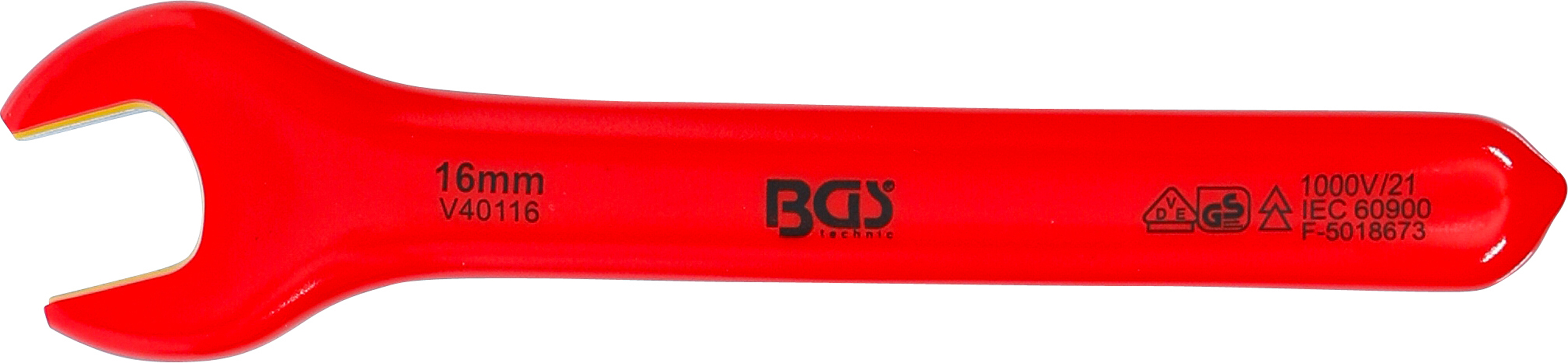 BGS VDE-Einmaulschlüssel | SW 16 mm