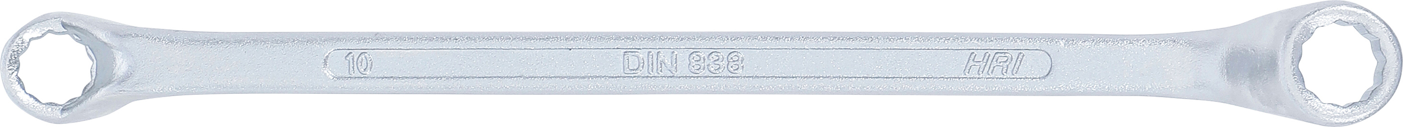 BGS Doppel-Ringschlüssel, gekröpft | SW 10 x 11 mm