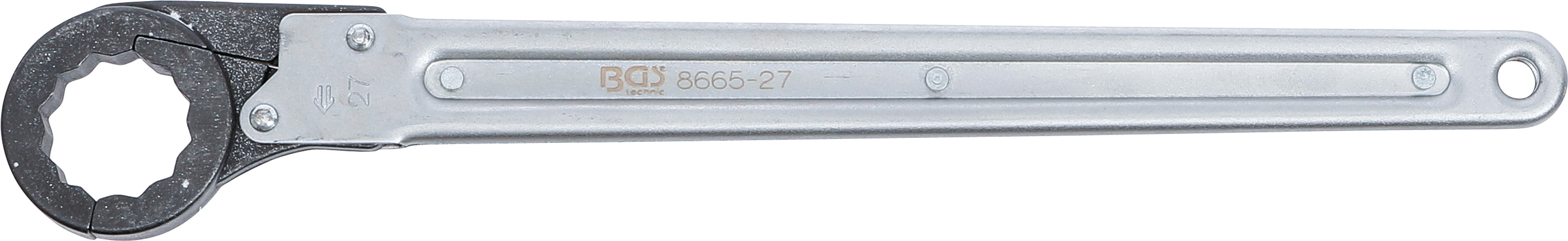BGS Leitungs-Ratschenschlüssel | 27 mm