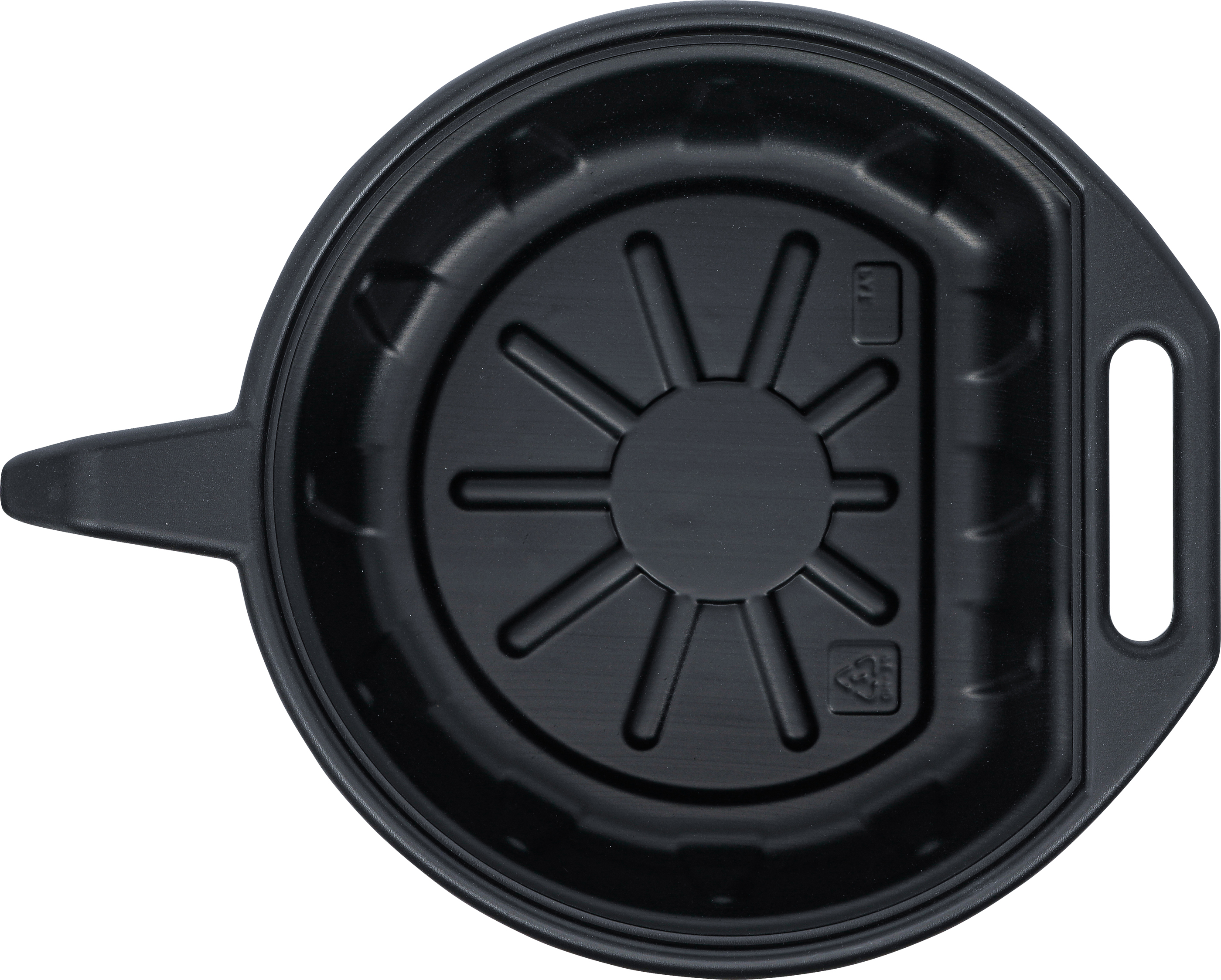 BGS Öl-Auffangwanne mit Ausgießer | 3,5 l