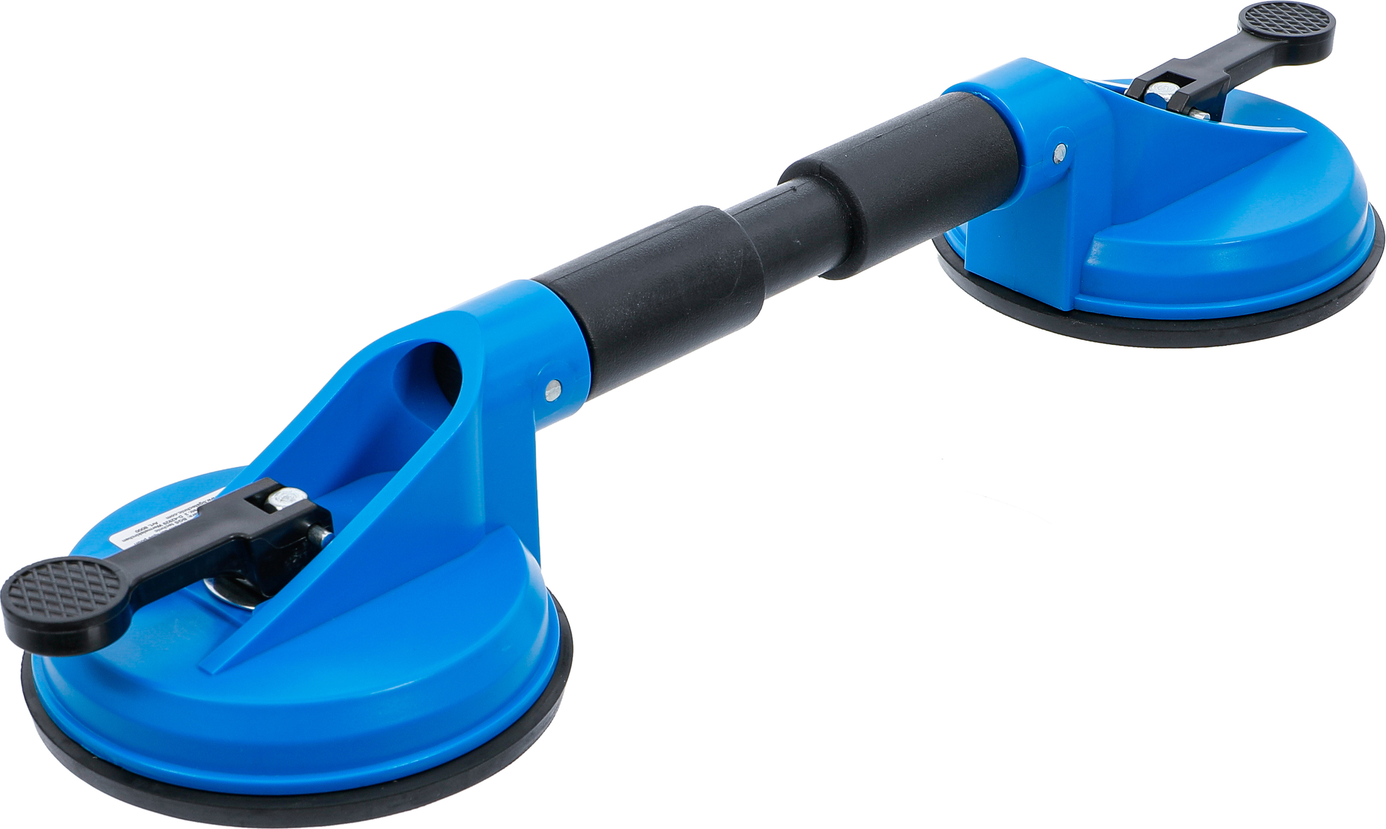 BGS Gummi-Doppelsauger | ABS | mit flexiblen Köpfen | Ø 120 mm | 390 mm