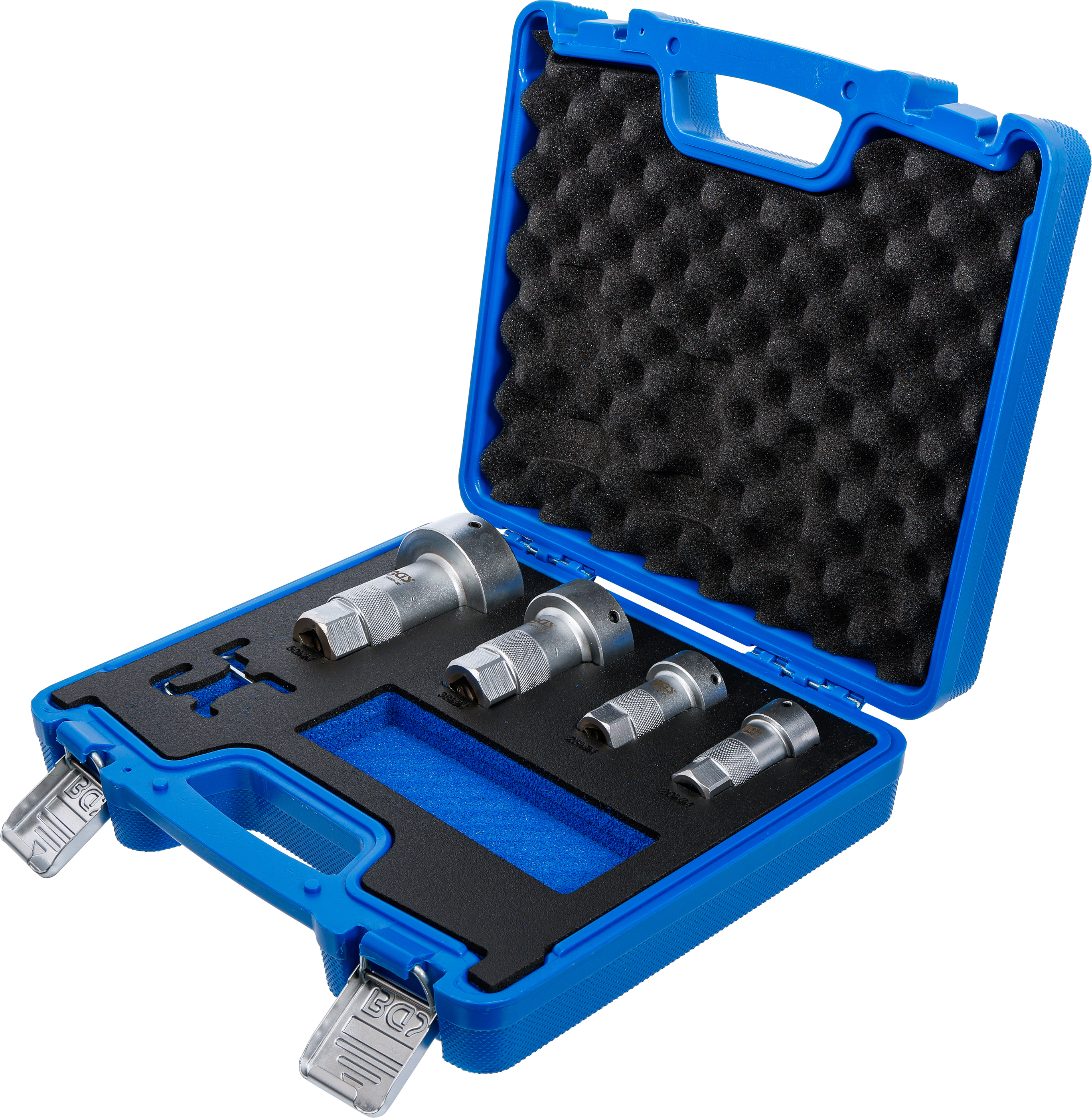 BGS Schneideisenhalter-Satz | Antrieb Innenvierkant 10 mm (3/8") / 12,5 mm (1/2") | 4-tlg.