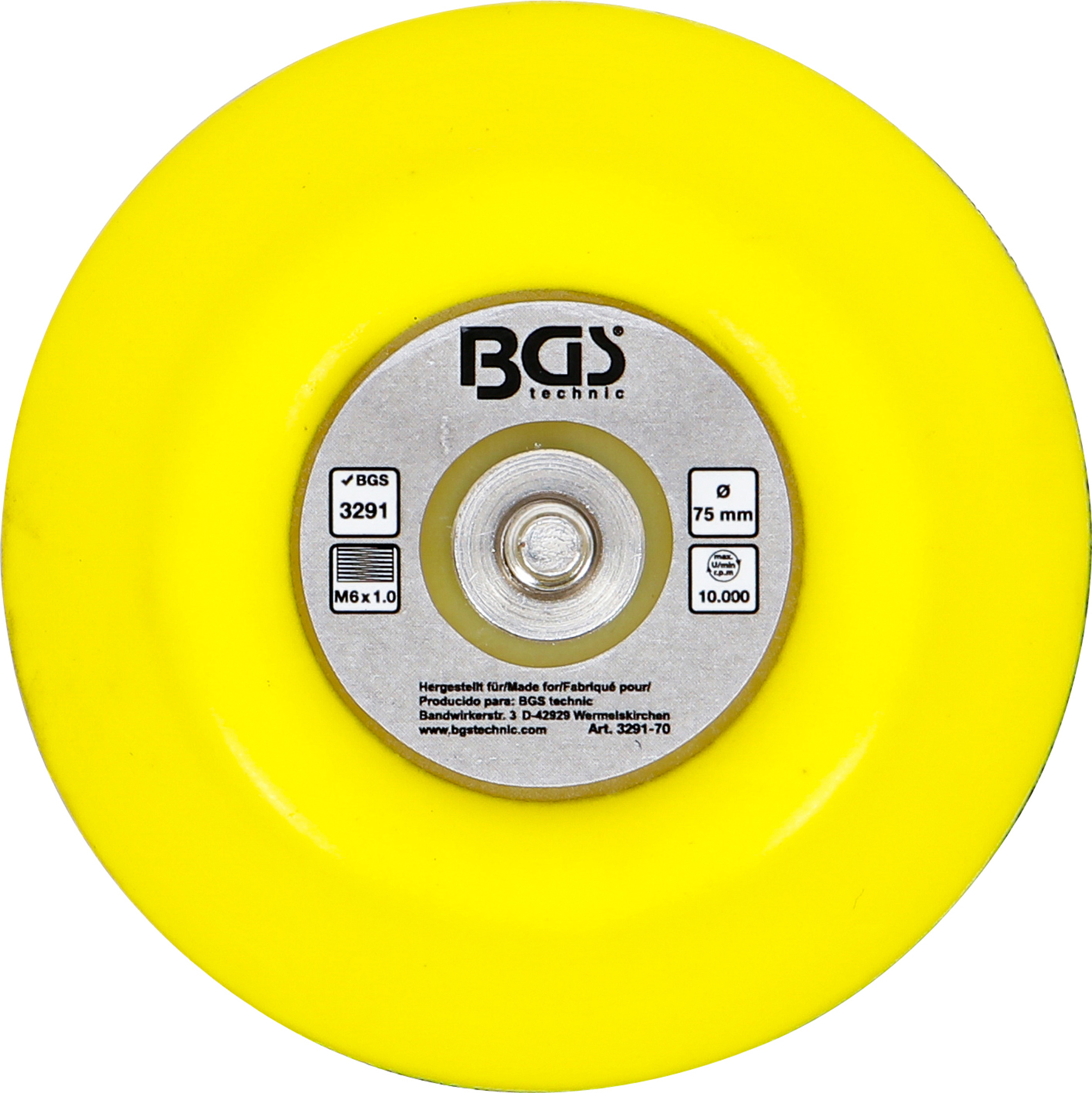 BGS Klett-Teller für Art. 3291 | Ø 75 mm