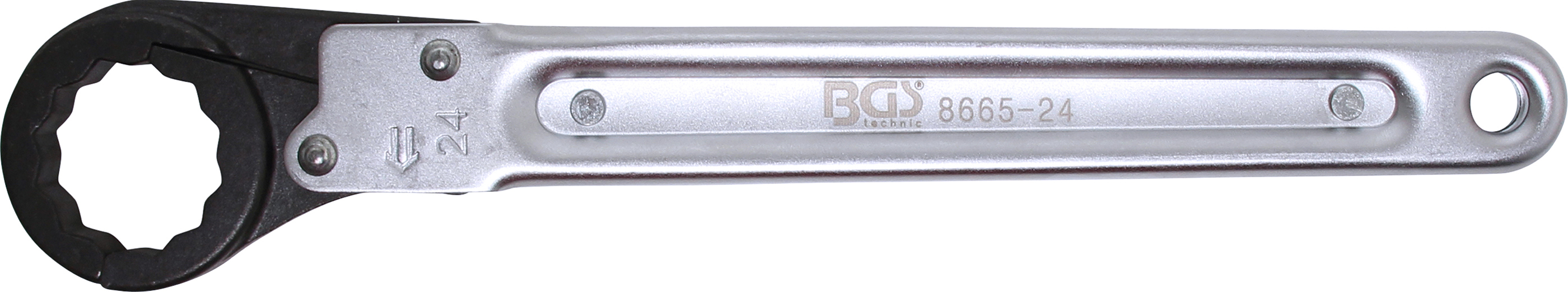 BGS Leitungs-Ratschenschlüssel | 24 mm