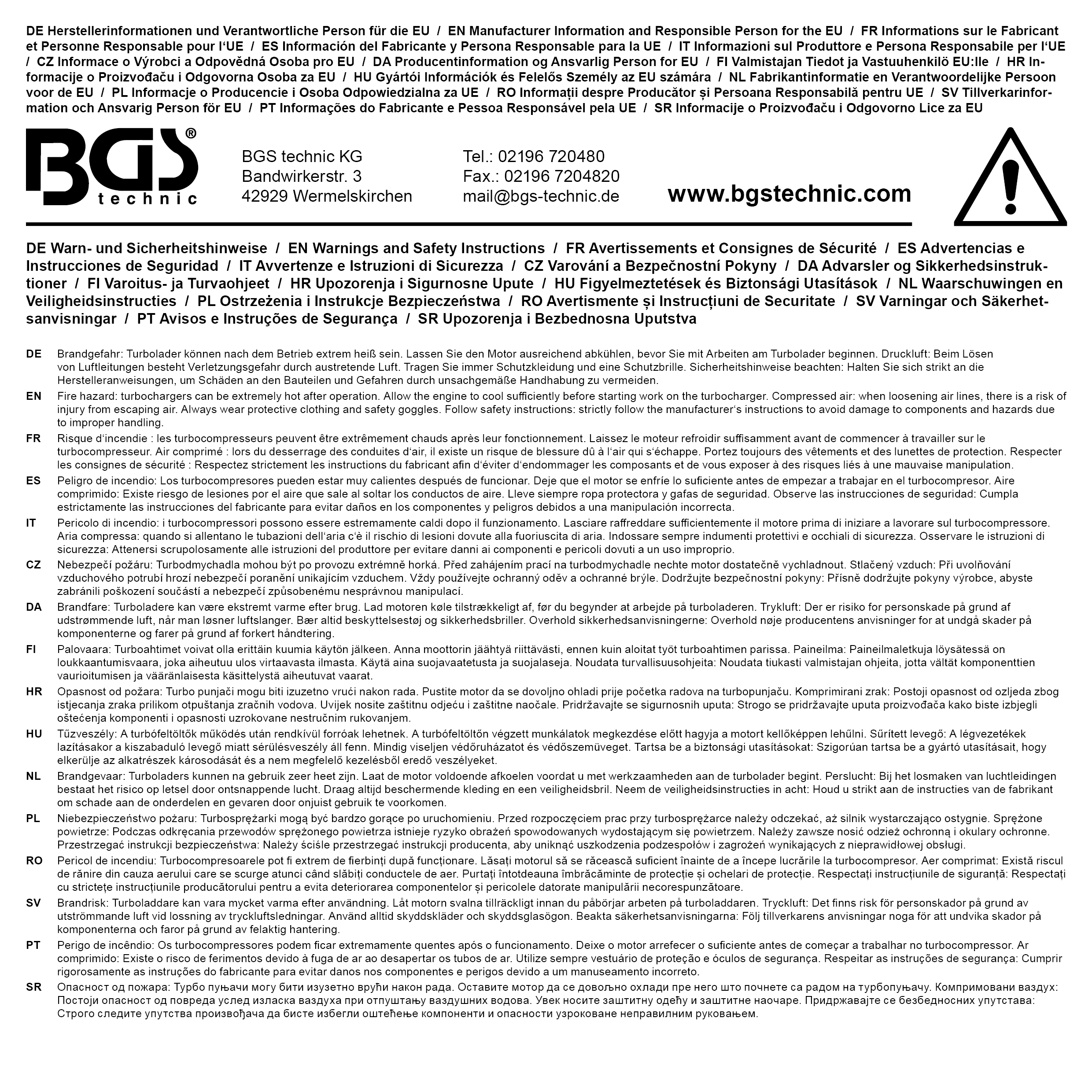 BGS Steckschlüssel für Unterdruckversteller am VAG Turbolader | SW 10 mm