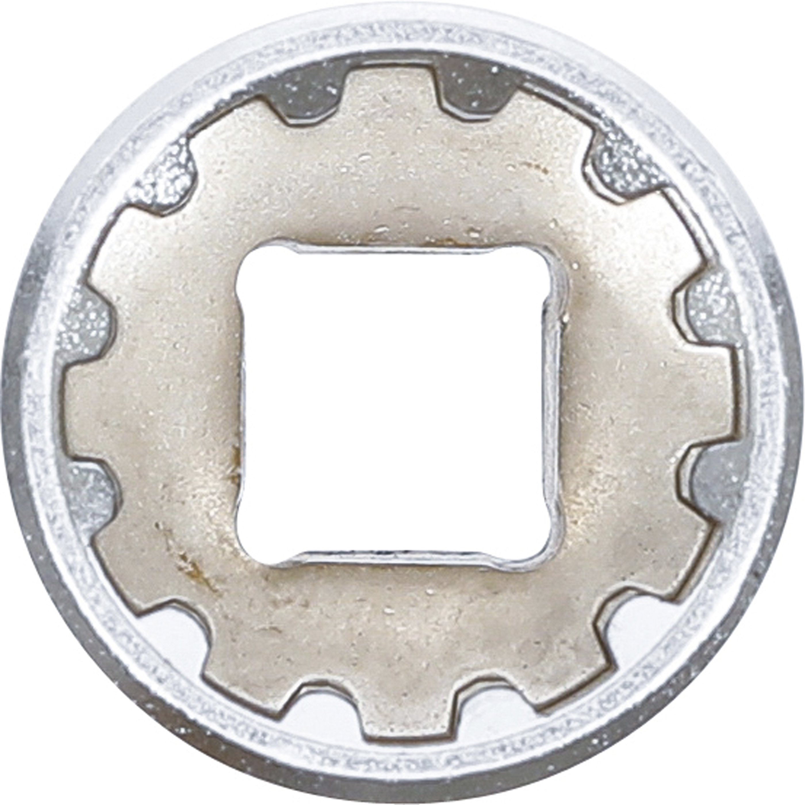 BGS Steckschlüssel-Einsatz Gear Lock | Antrieb Innenvierkant 10 mm (3/8") | SW 18 mm