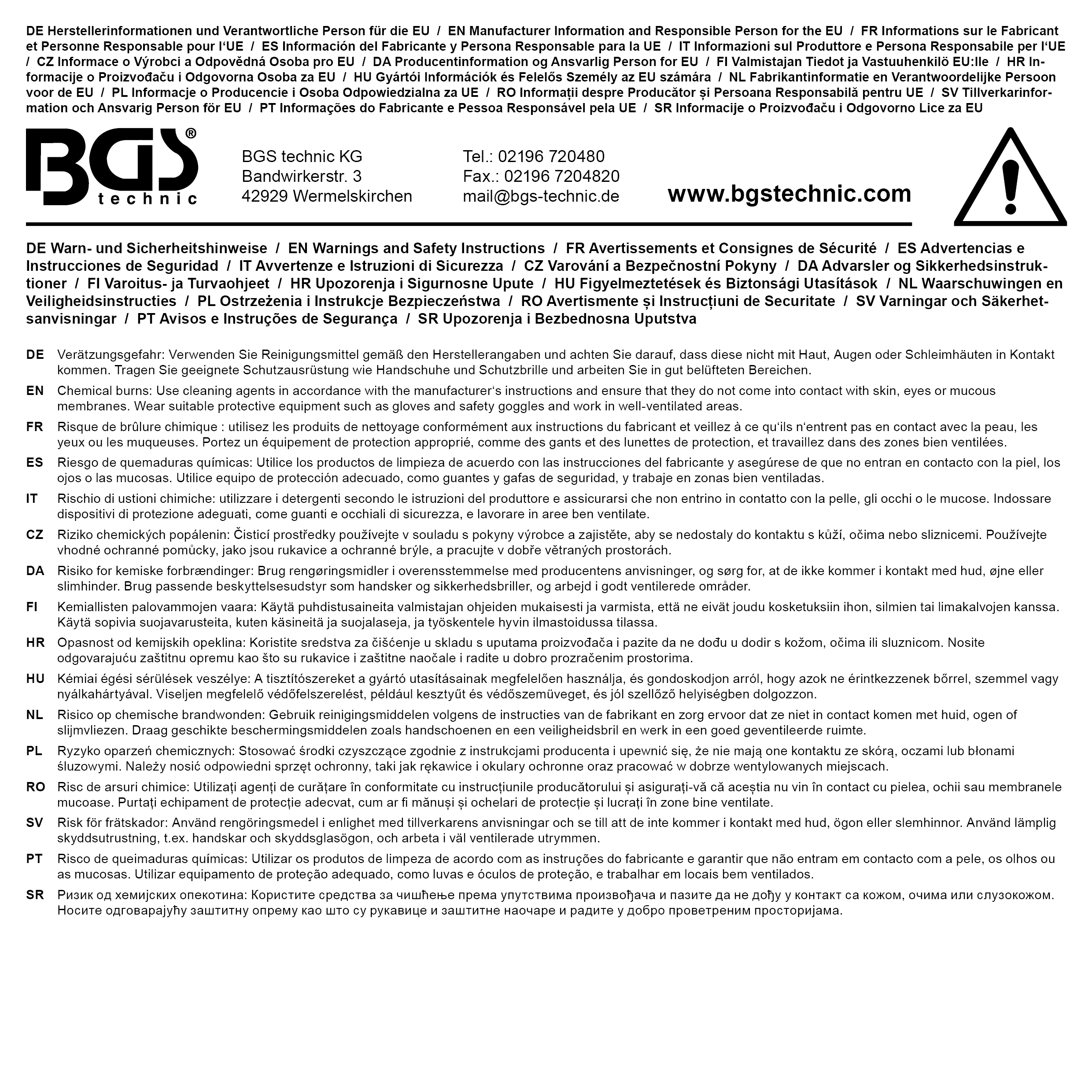 BGS Universal-Industriereiniger | 5 l