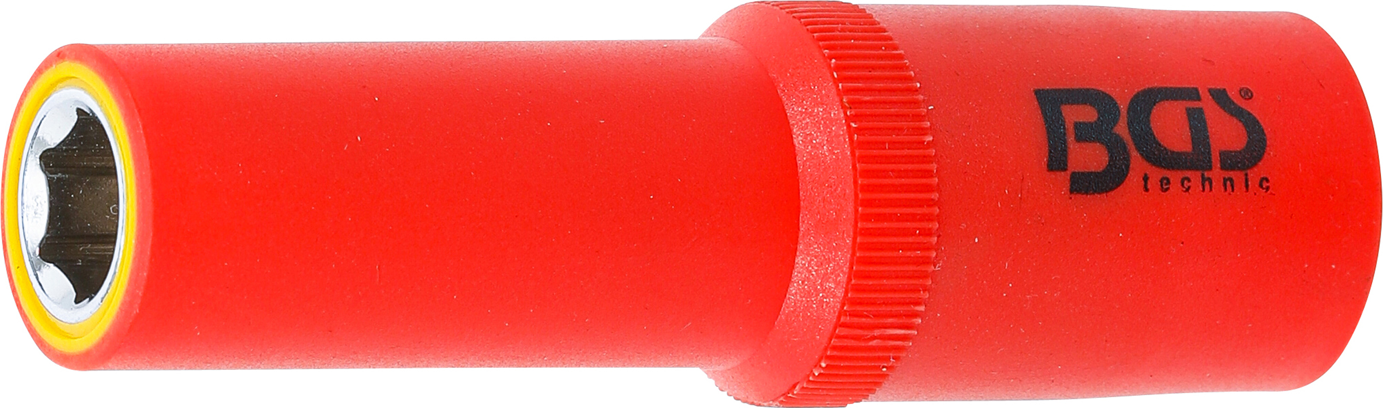 BGS VDE-Steckschlüssel-Einsatz Sechskant | Antrieb Innenvierkant 12,5 mm (1/2") | SW 11 mm