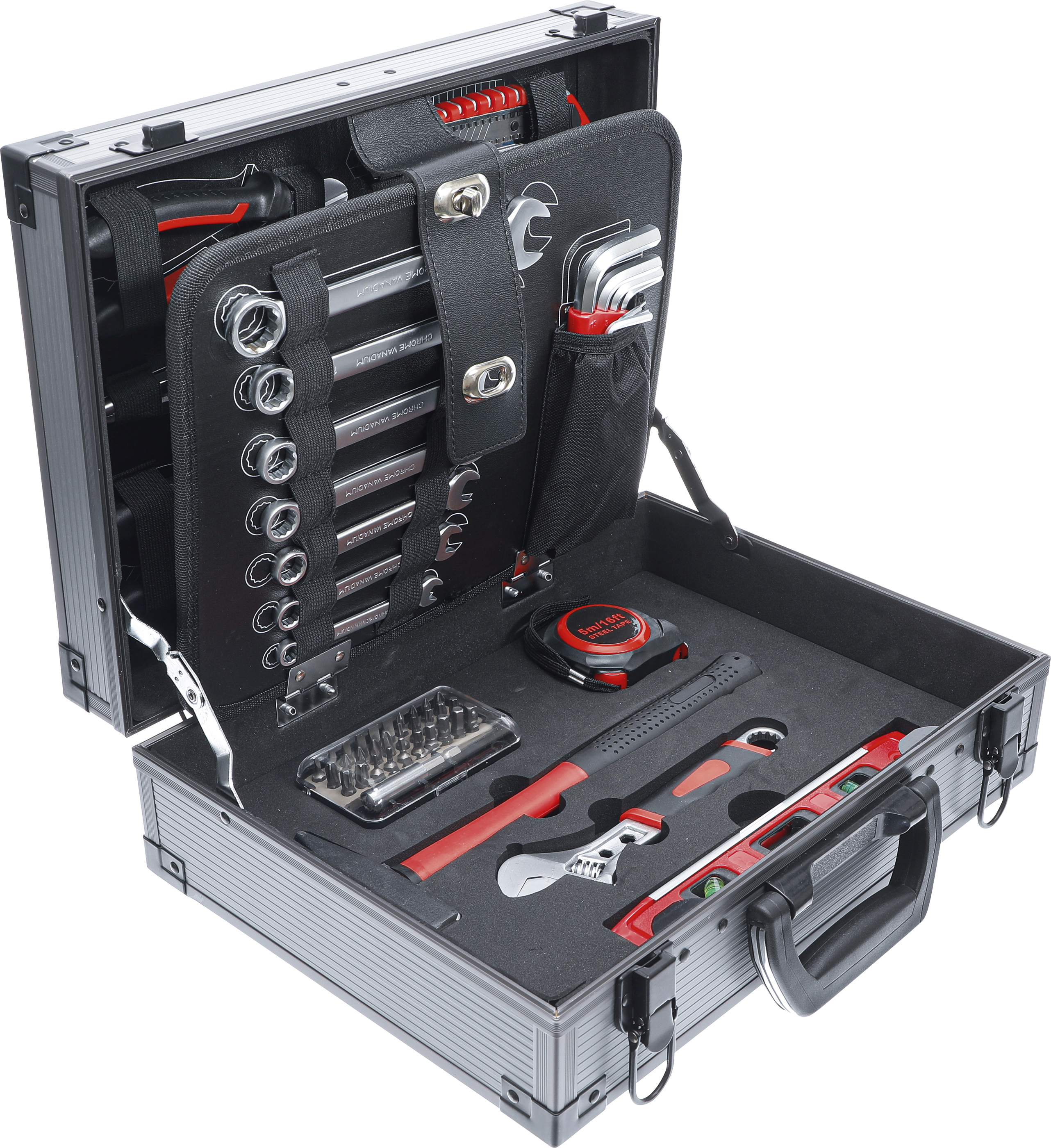 BGS Werkzeug-Satz im Alukoffer | mit 66 Werkzeugen