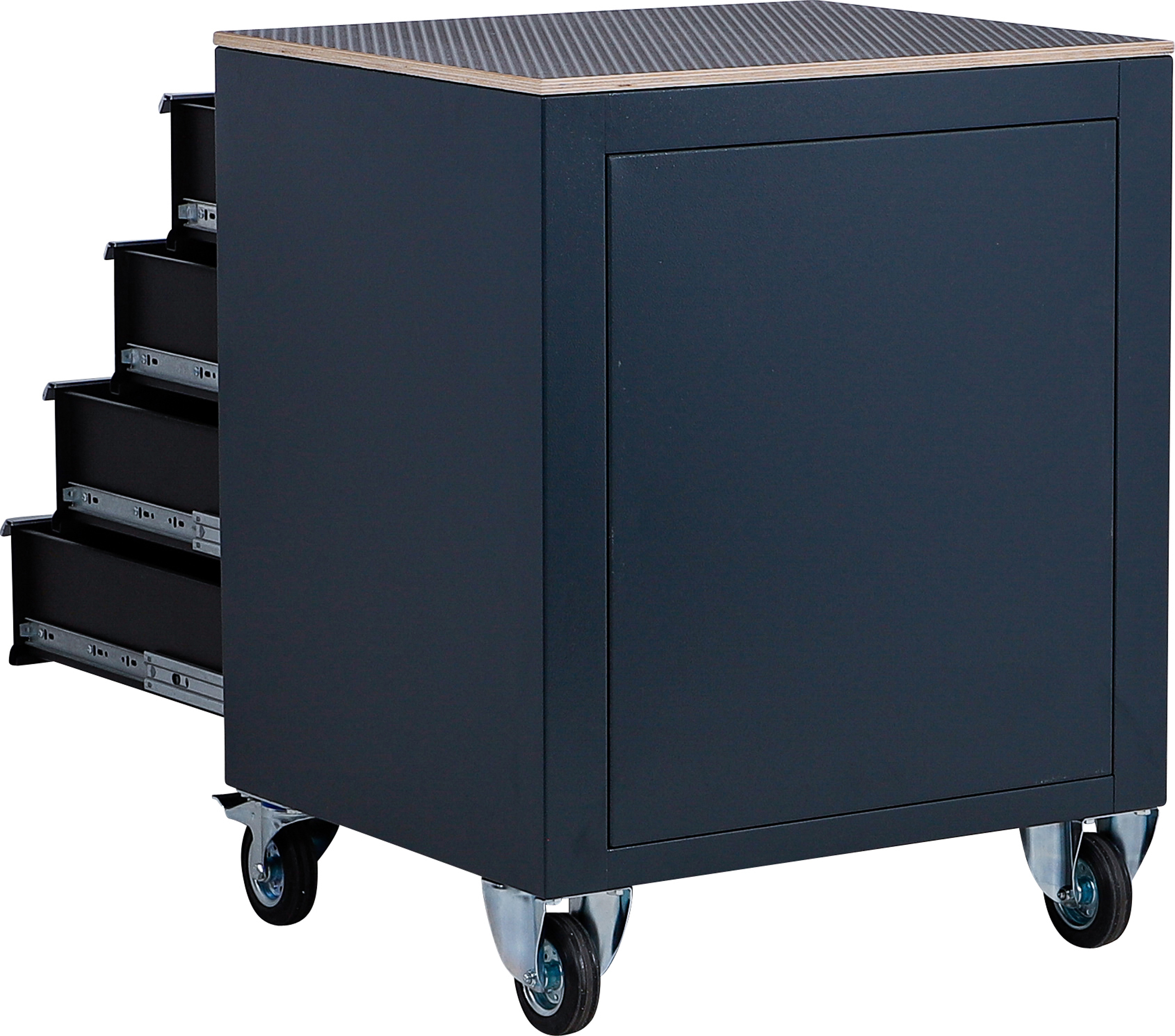 BGS Werkstattwagen | 4 Schubladen | leer | für Schrankwand-System