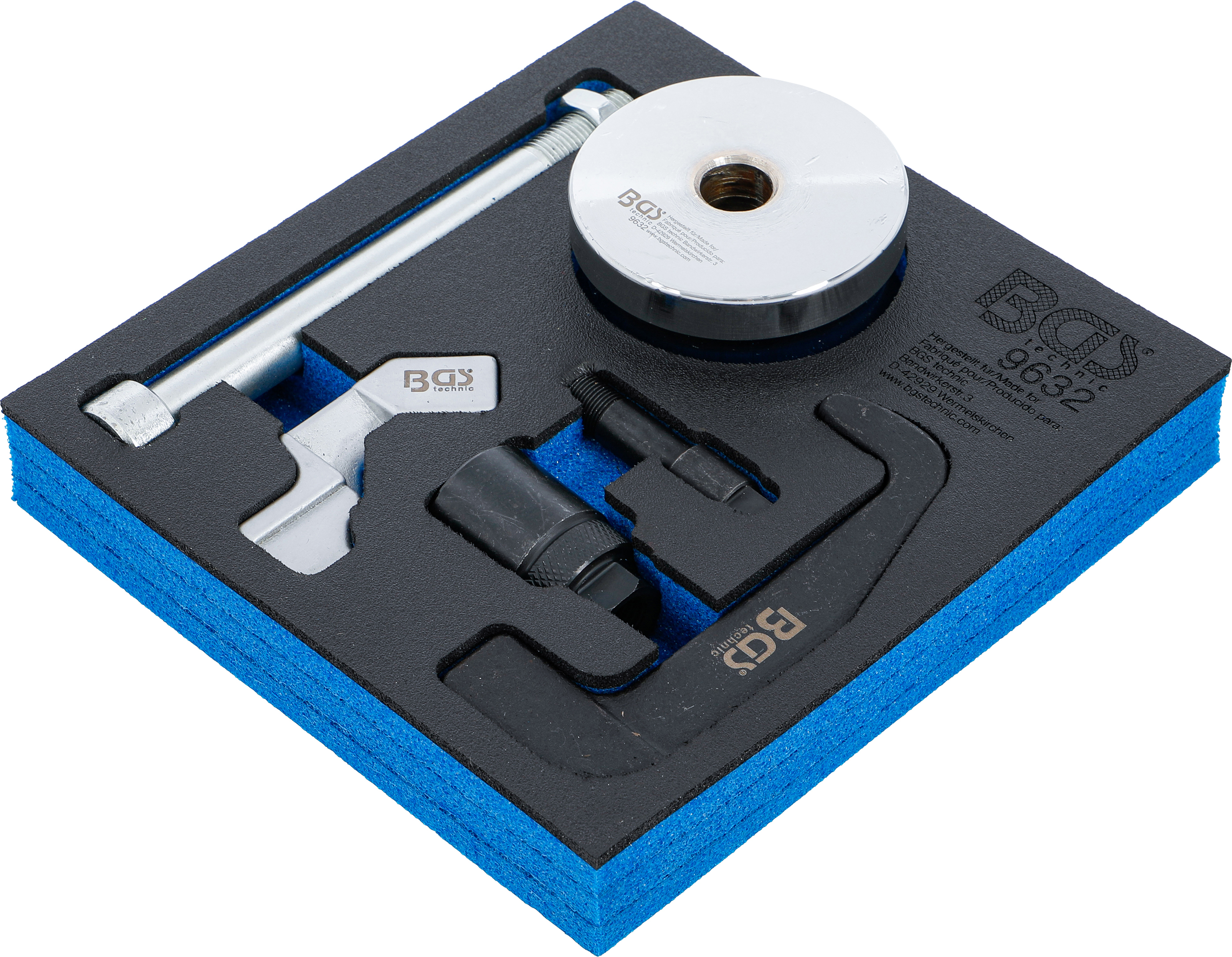 BGS Werkstattwageneinlage 1/6: Injektoren-Auszieher | für Bosch CDI Injektoren | 6-tlg.