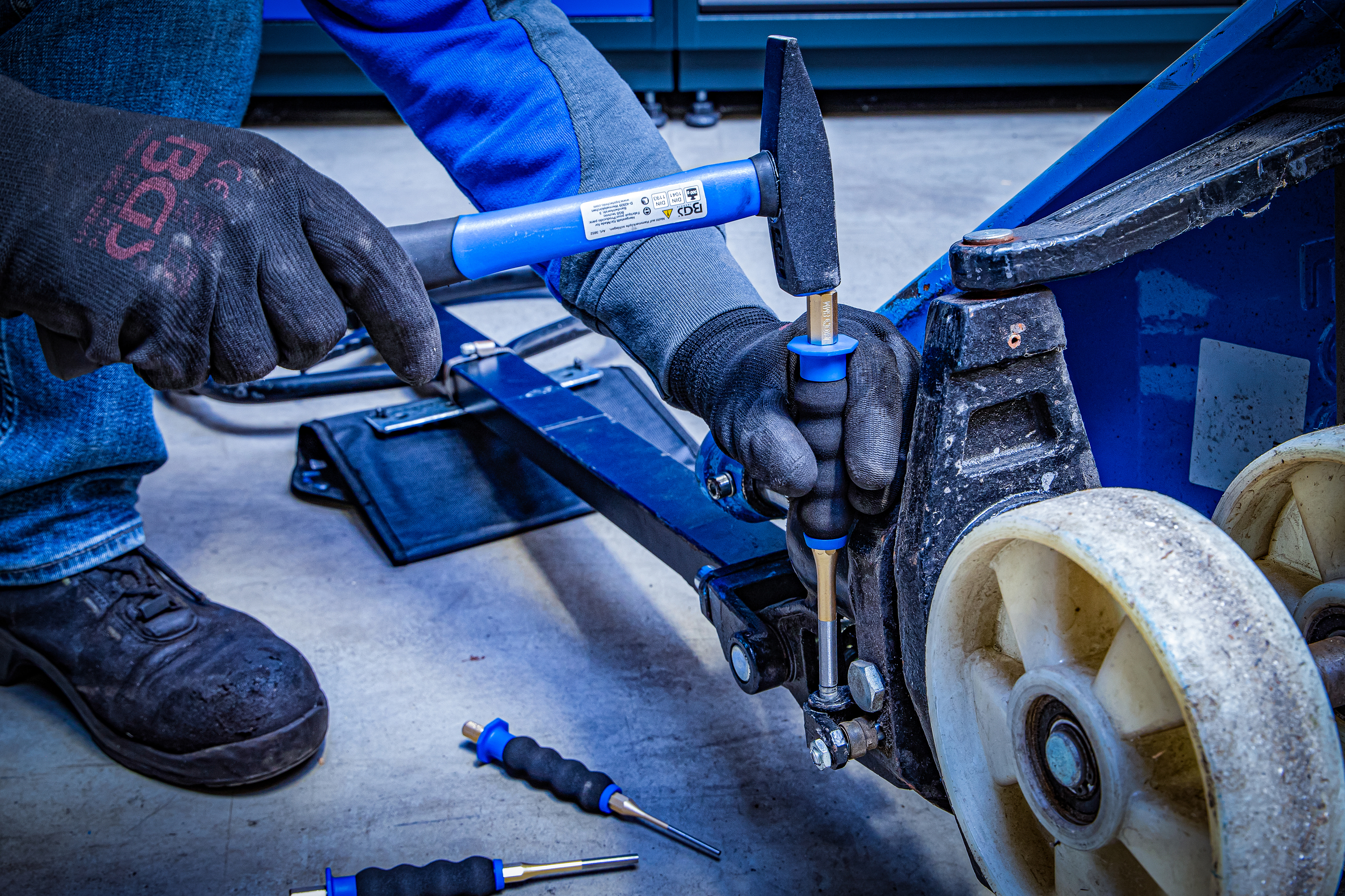 BGS Splintentreiber | mit Handschutz | 180 mm | 3 mm